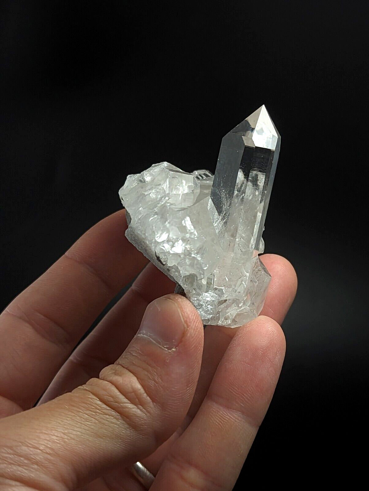 A + Quartz Crystal Cluster Amazing Old Stock Garland County Arkansas ooak - Collectibles:Rocks Fossils &