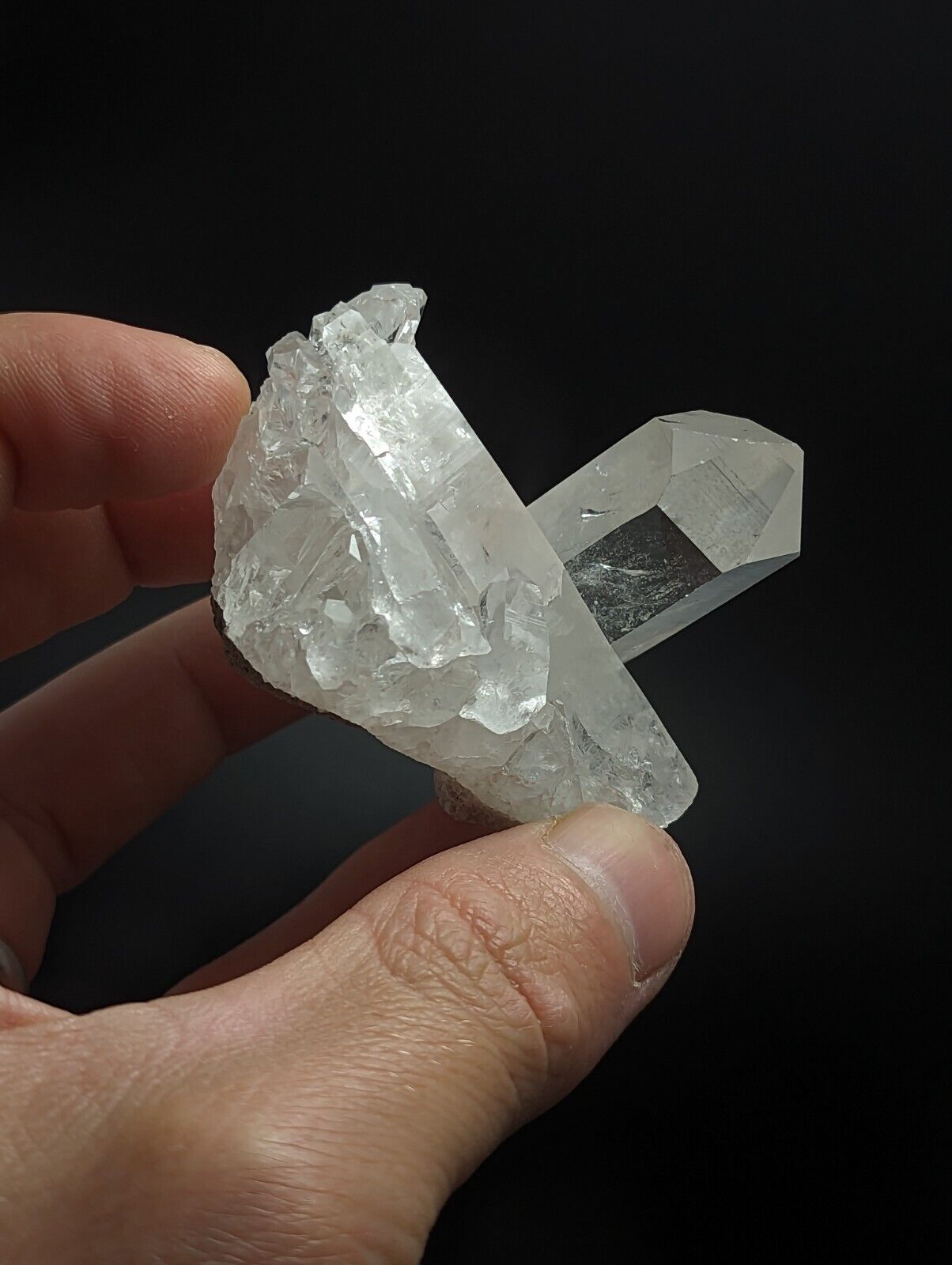 A + Quartz Crystal Cluster Amazing Old Stock Garland County Arkansas ooak - Collectibles:Rocks Fossils &