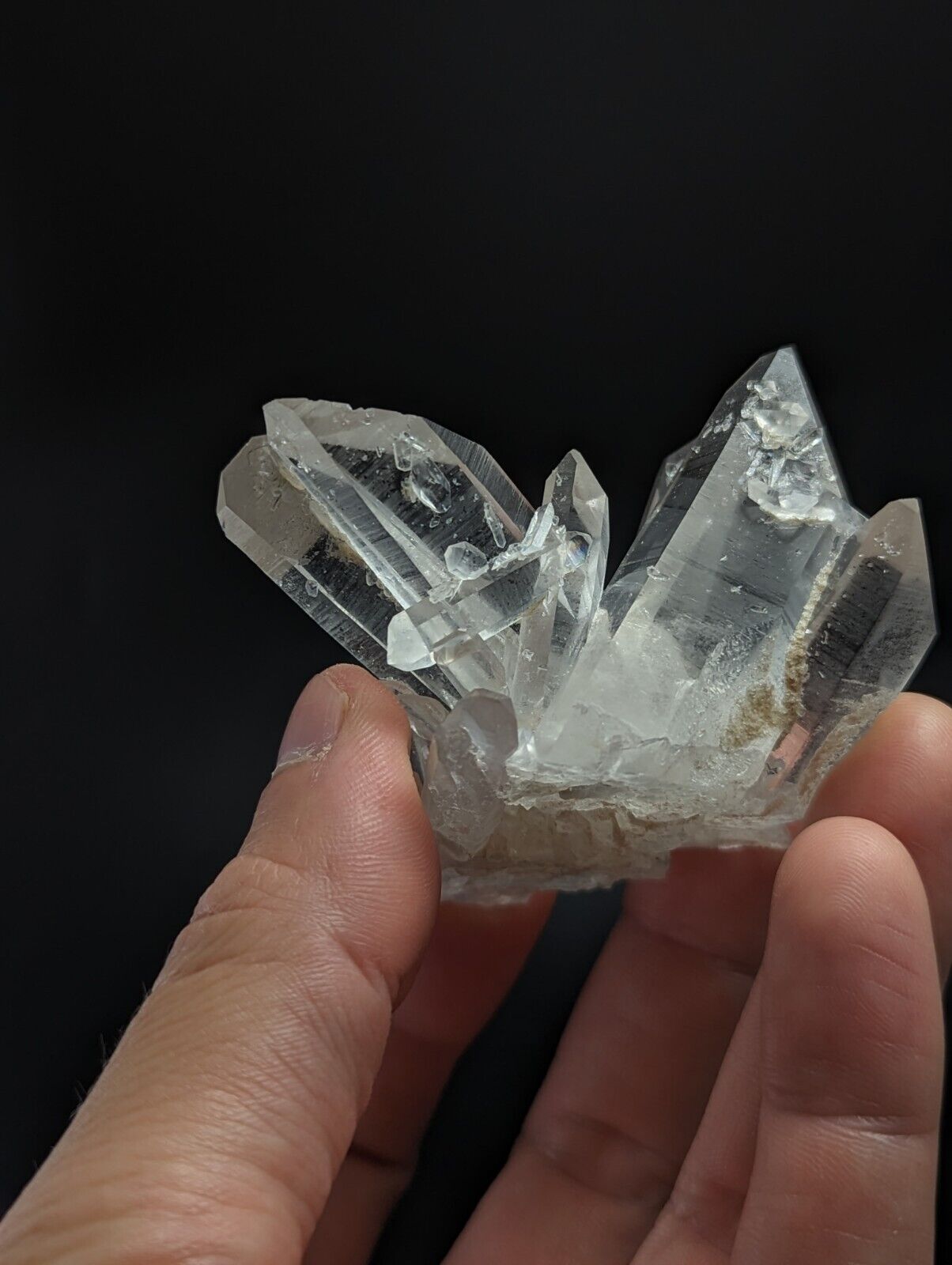 A + Quartz Crystal Cluster Amazing Old Stock Montgomery County Arkansas ooak - Collectibles:Rocks Fossils &