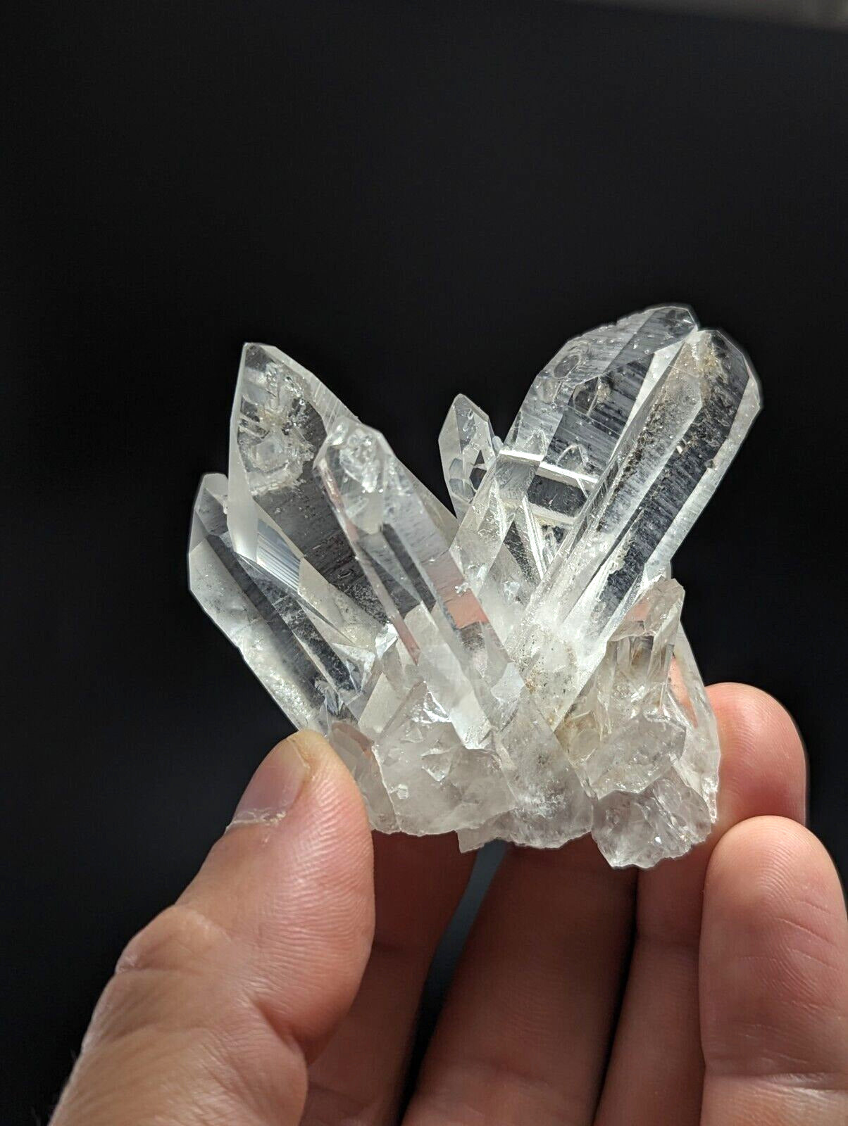 A + Quartz Crystal Cluster Amazing Old Stock Montgomery County Arkansas ooak - Collectibles:Rocks Fossils &