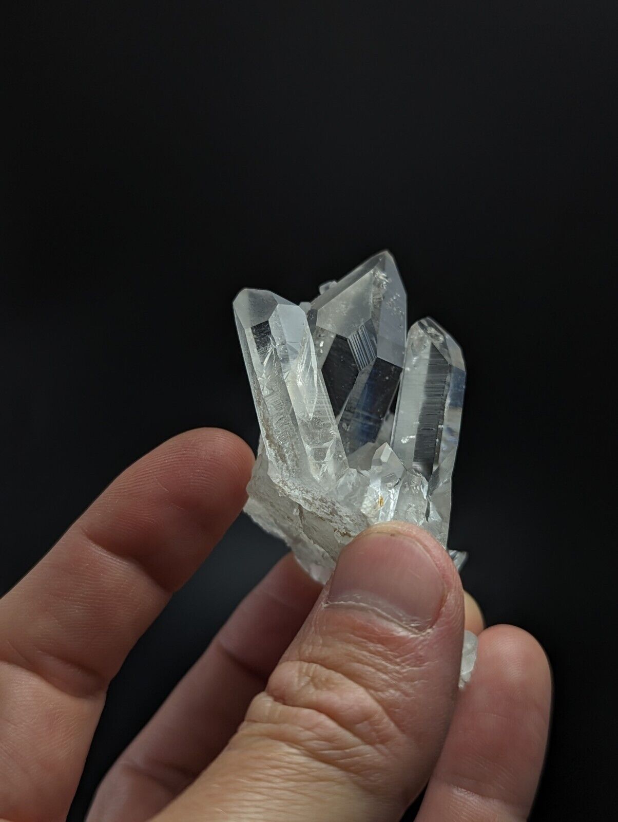 A + Quartz Crystal Cluster Amazing Old Stock Montgomery County Arkansas ooak - Collectibles:Rocks Fossils &