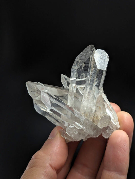 A + Quartz Crystal Cluster Amazing Old Stock Montgomery County Arkansas ooak - Collectibles:Rocks Fossils &