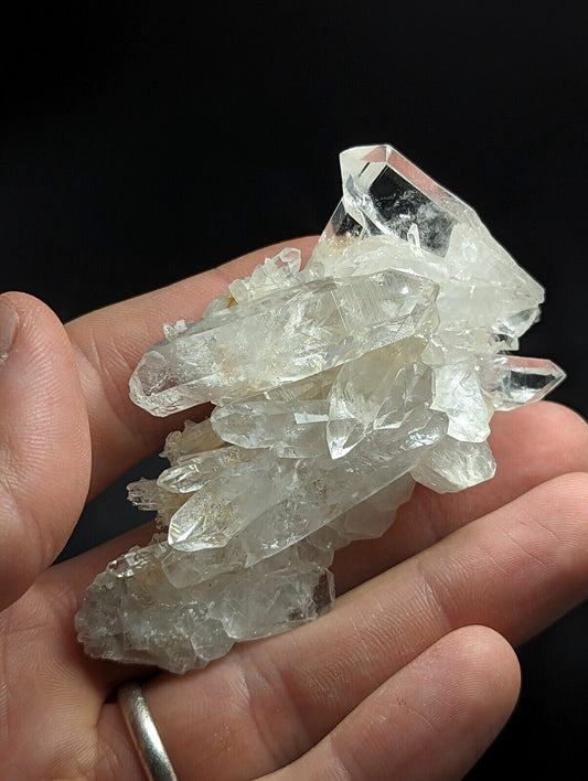 A + Quartz Crystal Cluster Amazing Old Stock Montgomery County Arkansas ooak - Collectibles:Rocks Fossils &