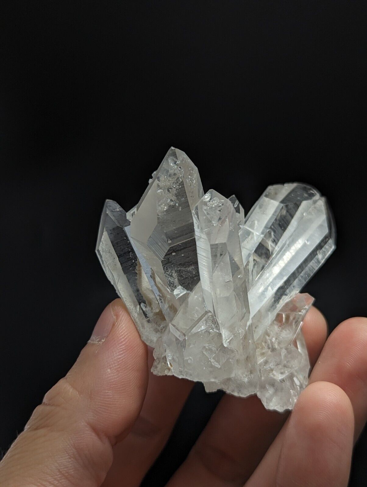 A + Quartz Crystal Cluster Amazing Old Stock Montgomery County Arkansas ooak - Collectibles:Rocks Fossils &
