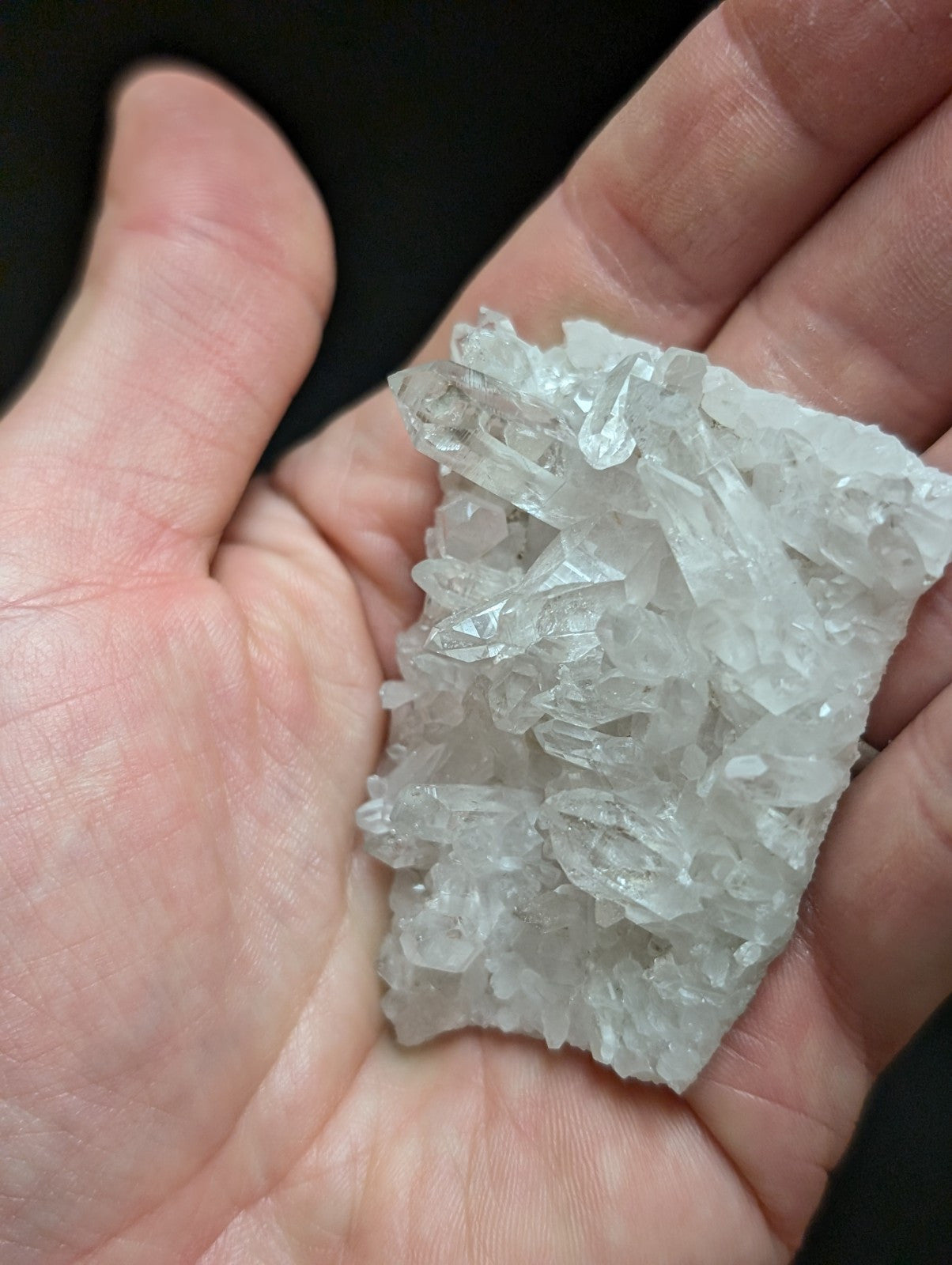 A + Quartz Crystal Cluster Old Stock Montgomery County Arkansas ooak - Collectibles:Rocks Fossils & Minerals:Crystals