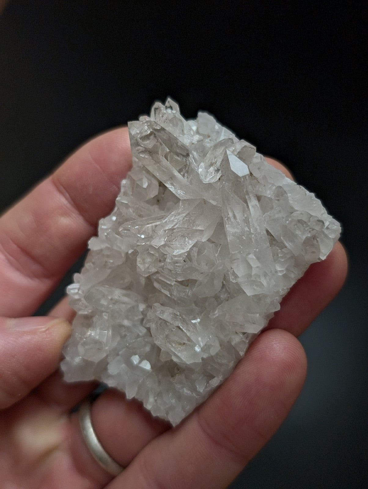 A + Quartz Crystal Cluster Old Stock Montgomery County Arkansas ooak - Collectibles:Rocks Fossils & Minerals:Crystals