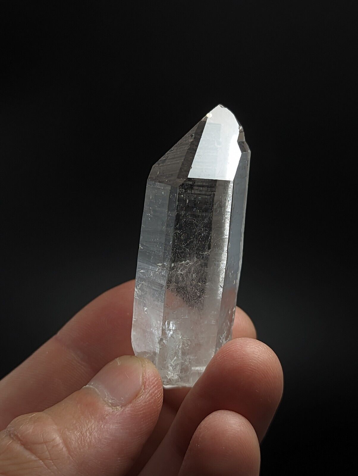 A + Quartz Crystal Point Amazing Old Stock Garland County Arkansas ooak - Collectibles:Rocks Fossils &