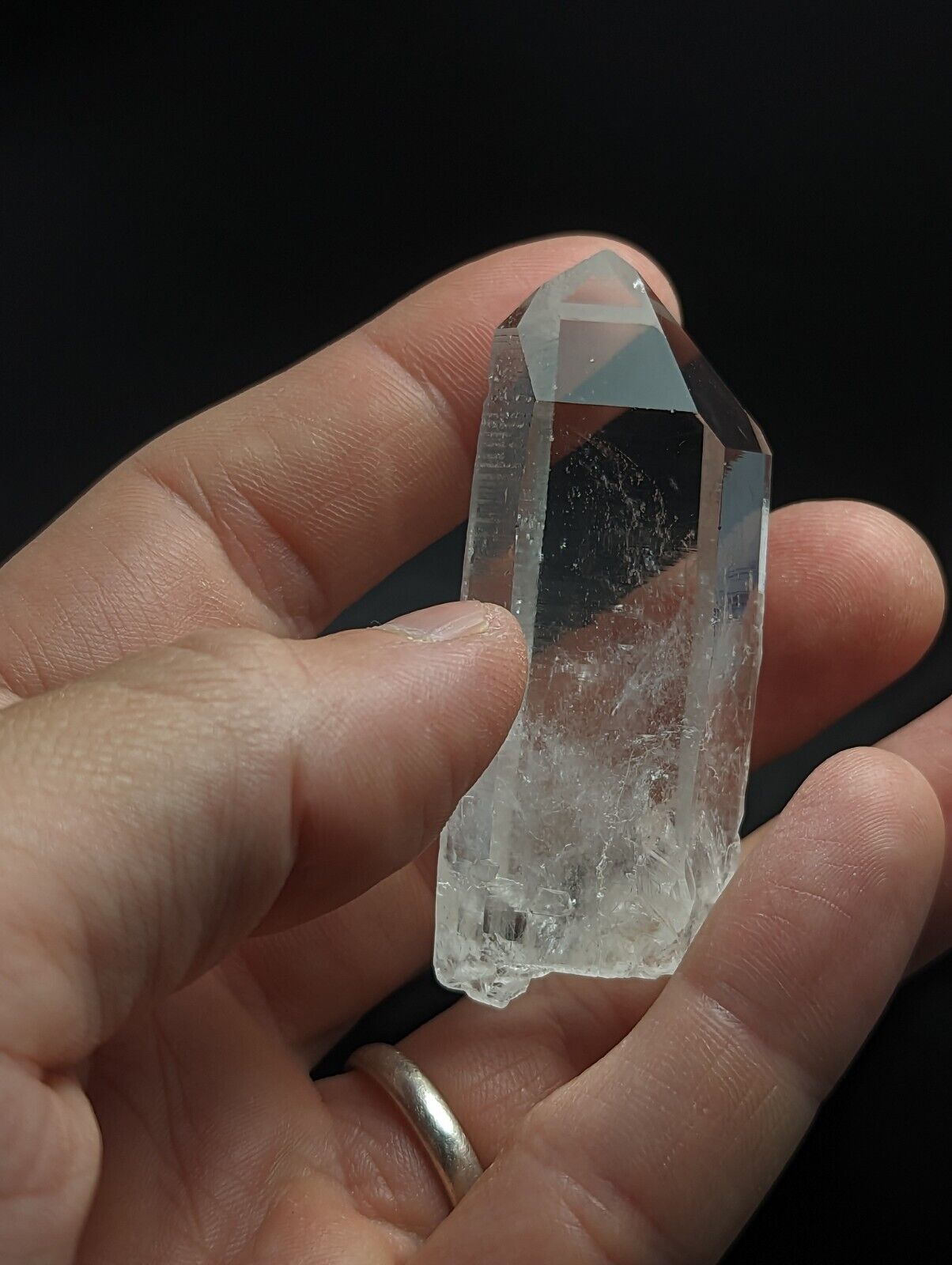 A + Quartz Crystal Point Amazing Old Stock Garland County Arkansas ooak - Collectibles:Rocks Fossils &