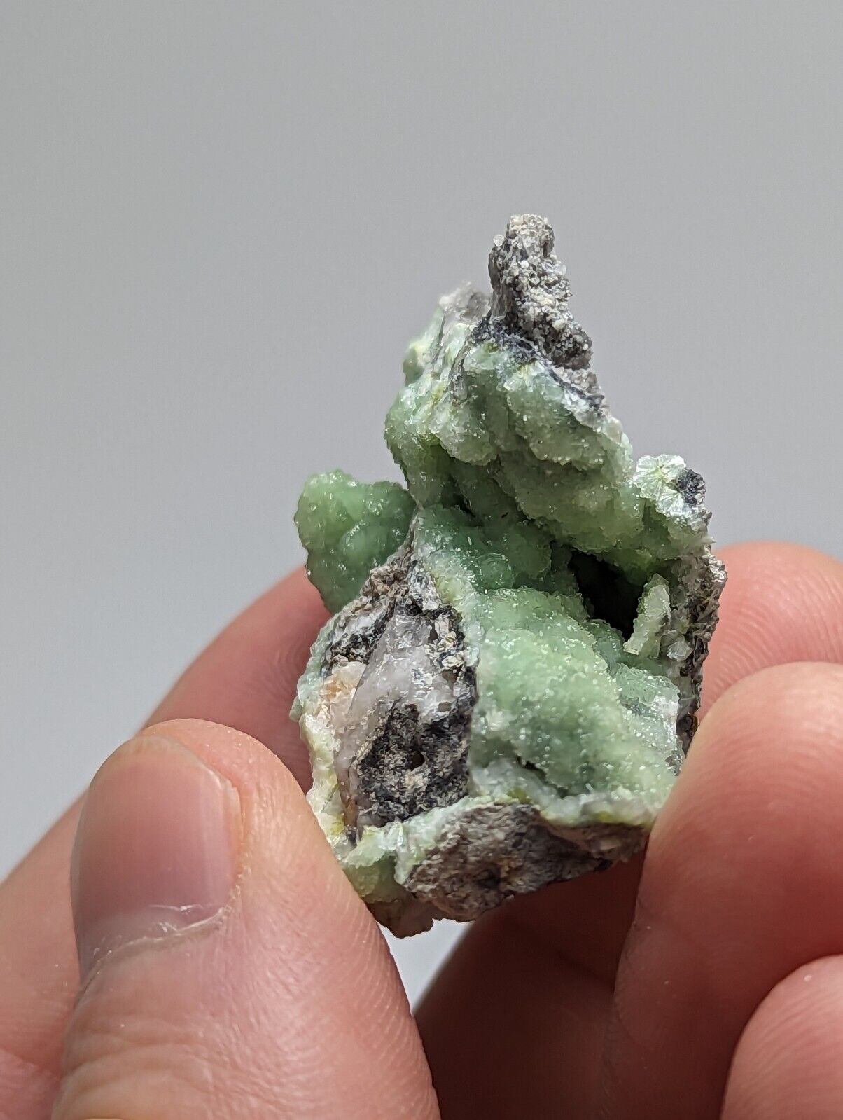 A + Sparkly Wavellite - Mauldin Mountain Arkansas - Collectibles:Rocks Fossils & Minerals:Crystals Mineral