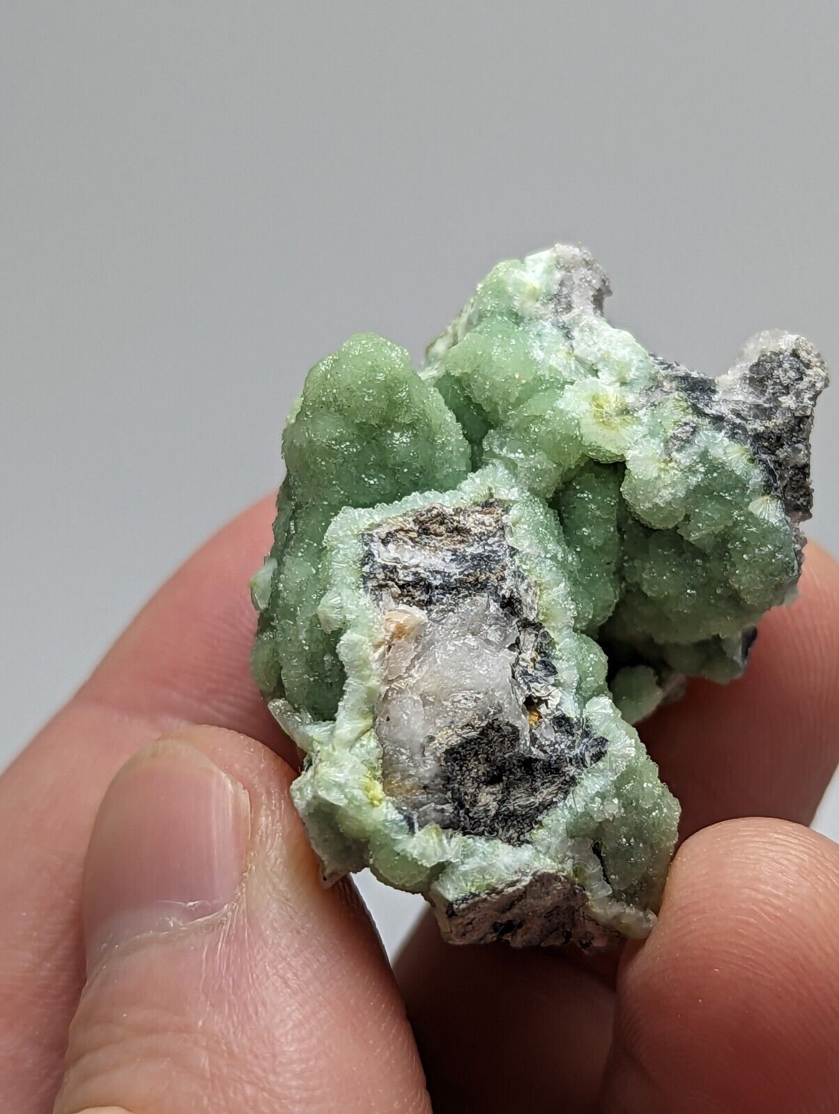 A + Sparkly Wavellite - Mauldin Mountain Arkansas - Collectibles:Rocks Fossils & Minerals:Crystals Mineral