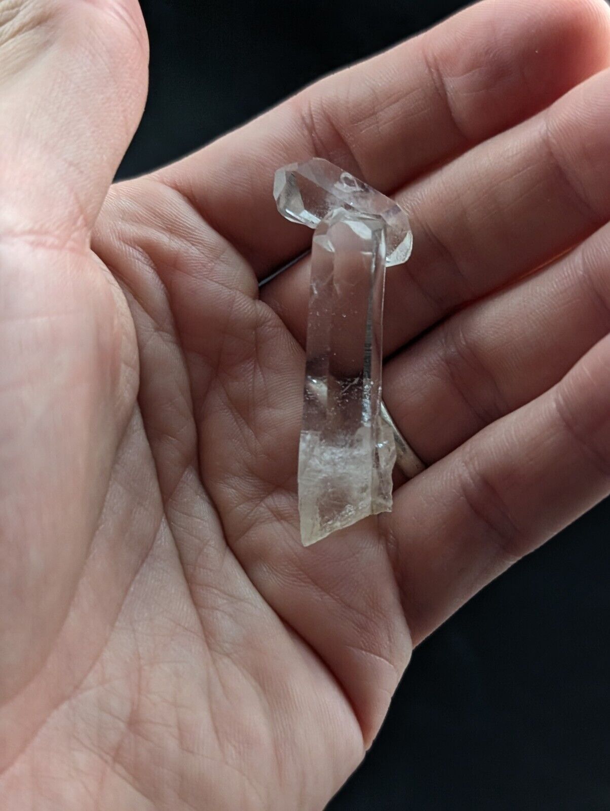 A + Unique Arkansas Quartz Crystal Point -OOAK natural mineral specimen AR USA - Collectibles:Rocks Fossils &