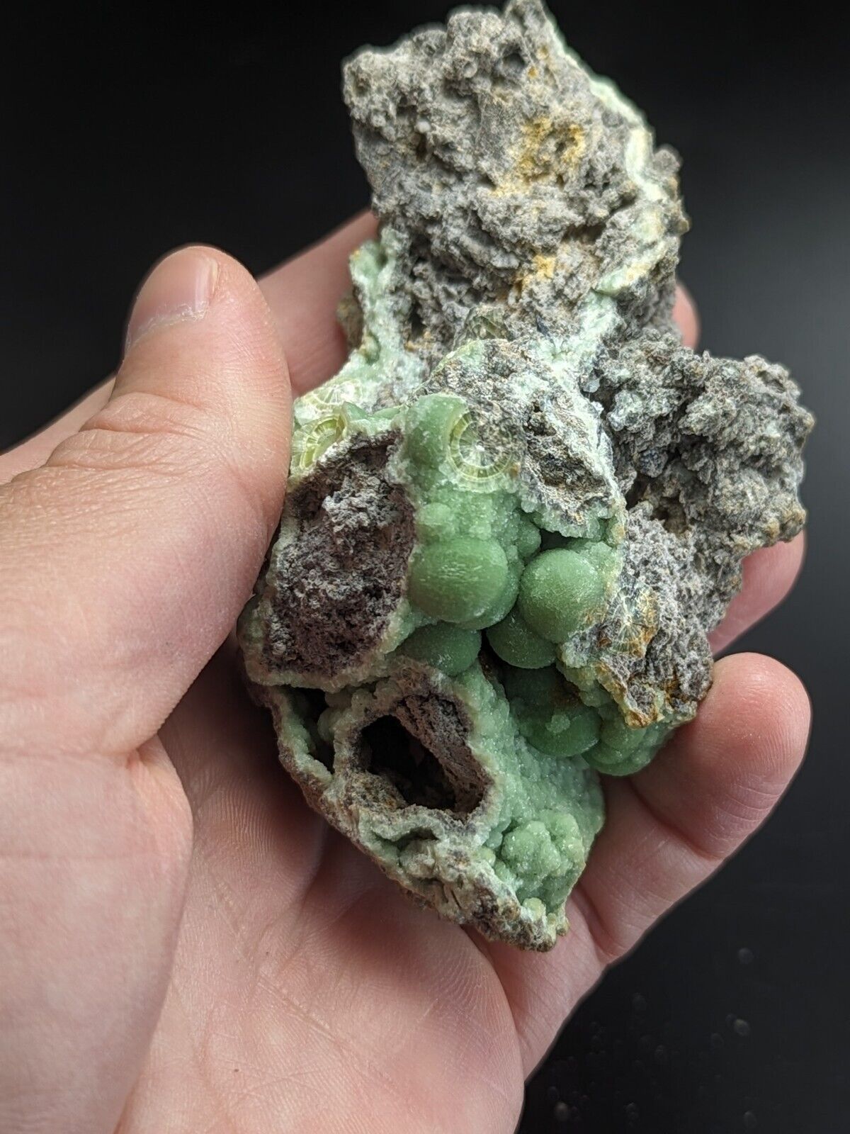 A + + + Wavellite - Fantastic Old Stock - Mauldin Mountain Arkansas ooak - Collectibles:Rocks Fossils &