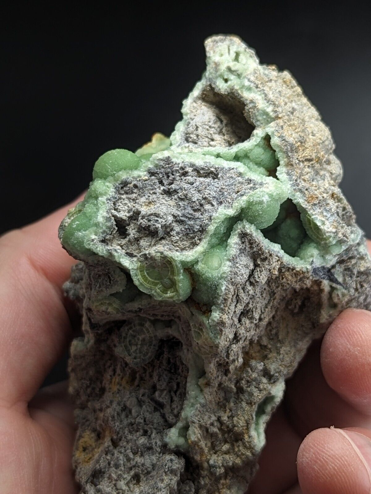 A + + + Wavellite - Fantastic Old Stock - Mauldin Mountain Arkansas ooak - Collectibles:Rocks Fossils &