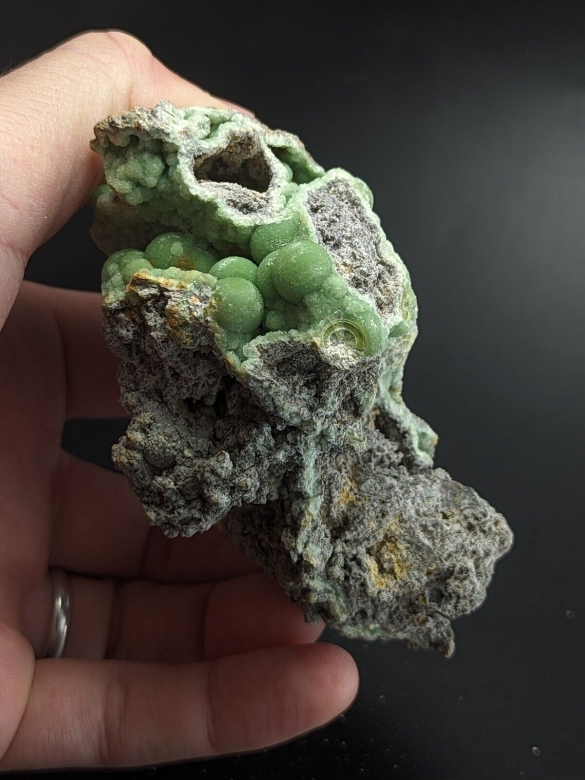 A + + + Wavellite - Fantastic Old Stock - Mauldin Mountain Arkansas ooak - Collectibles:Rocks Fossils &