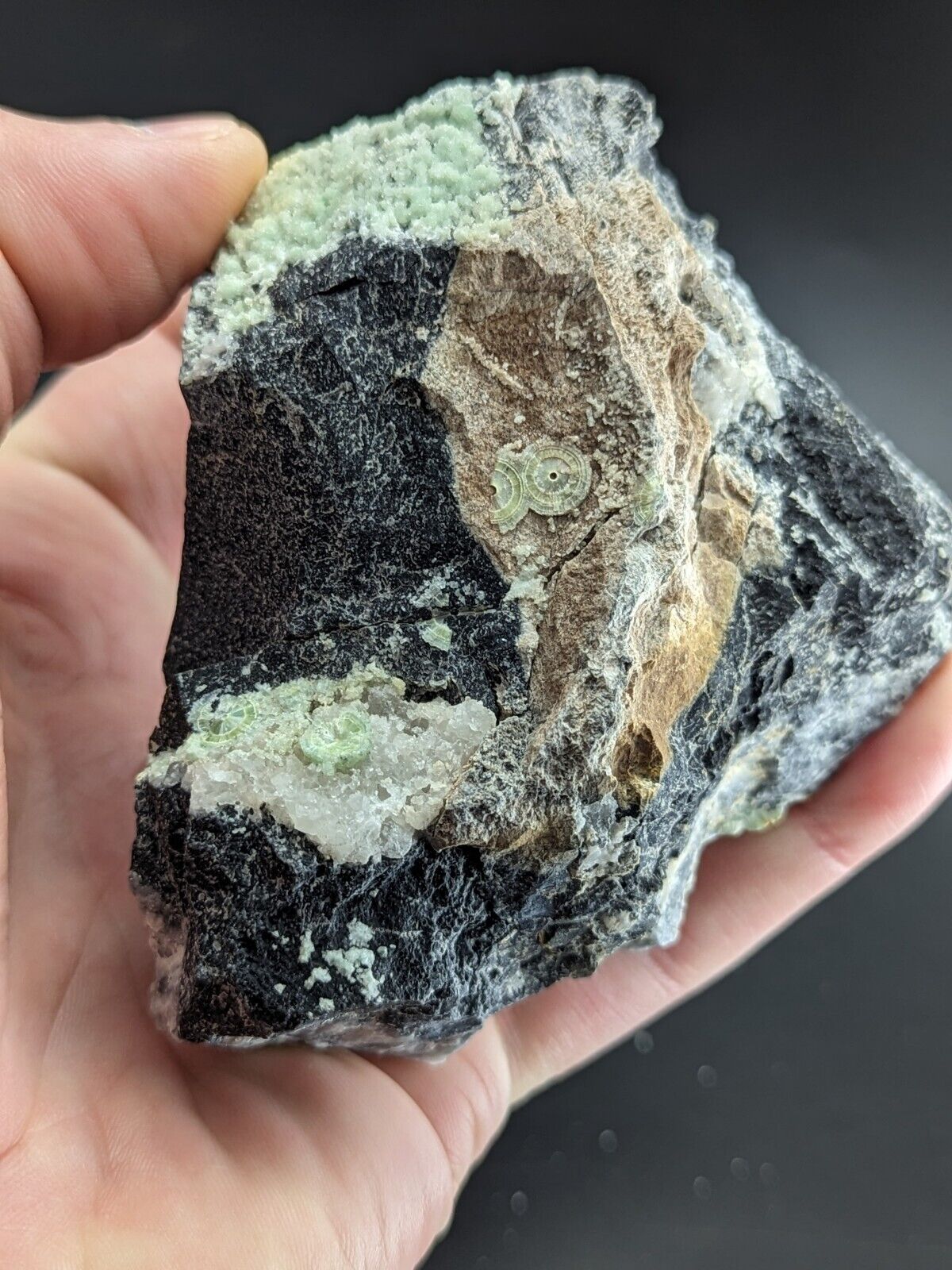 A + + + + Wavellite - Fantastic Old Stock - Mauldin Mountain Arkansas ooak - Collectibles:Rocks Fossils &