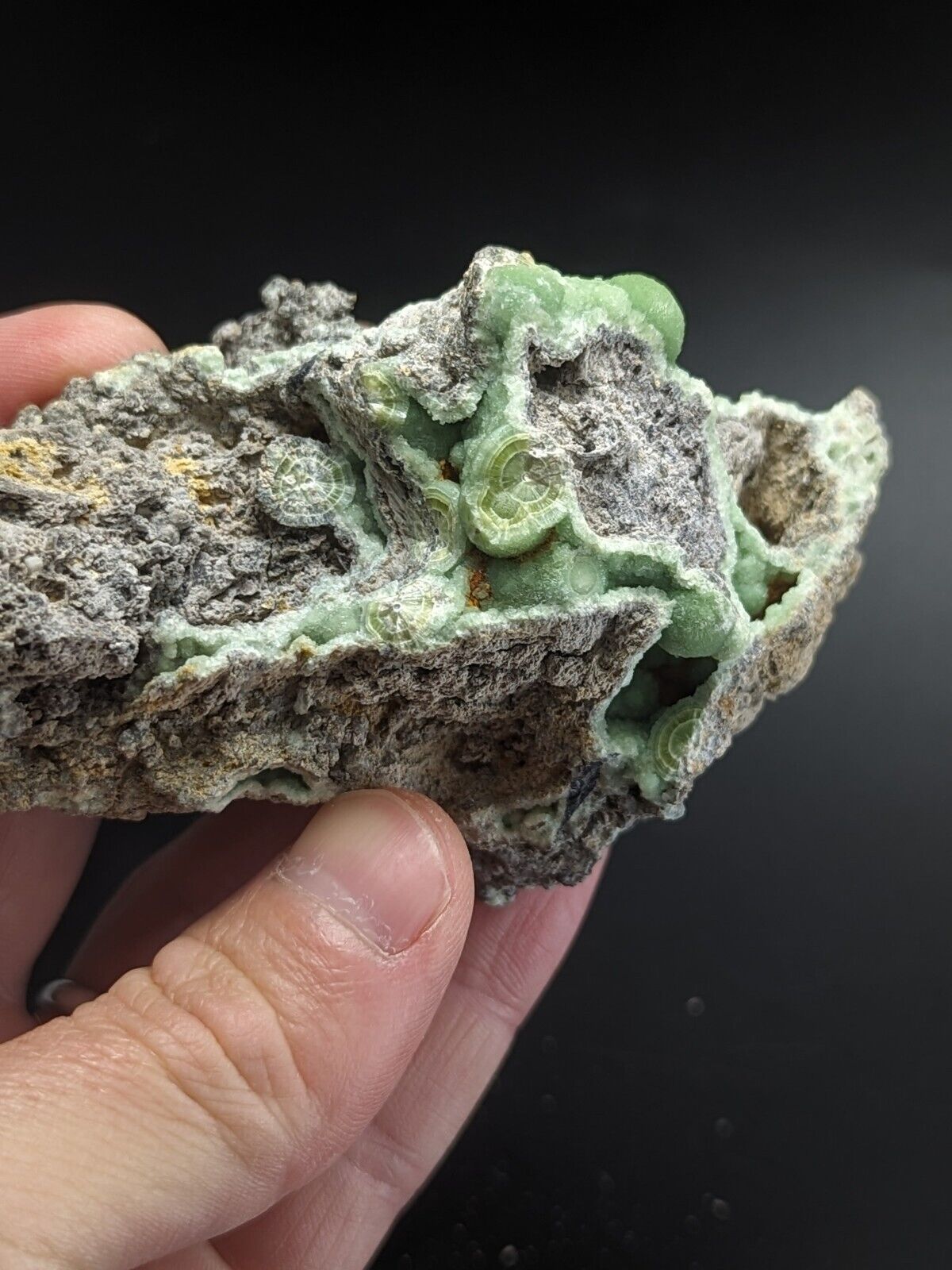 A + + + Wavellite - Fantastic Old Stock - Mauldin Mountain Arkansas ooak - Collectibles:Rocks Fossils &