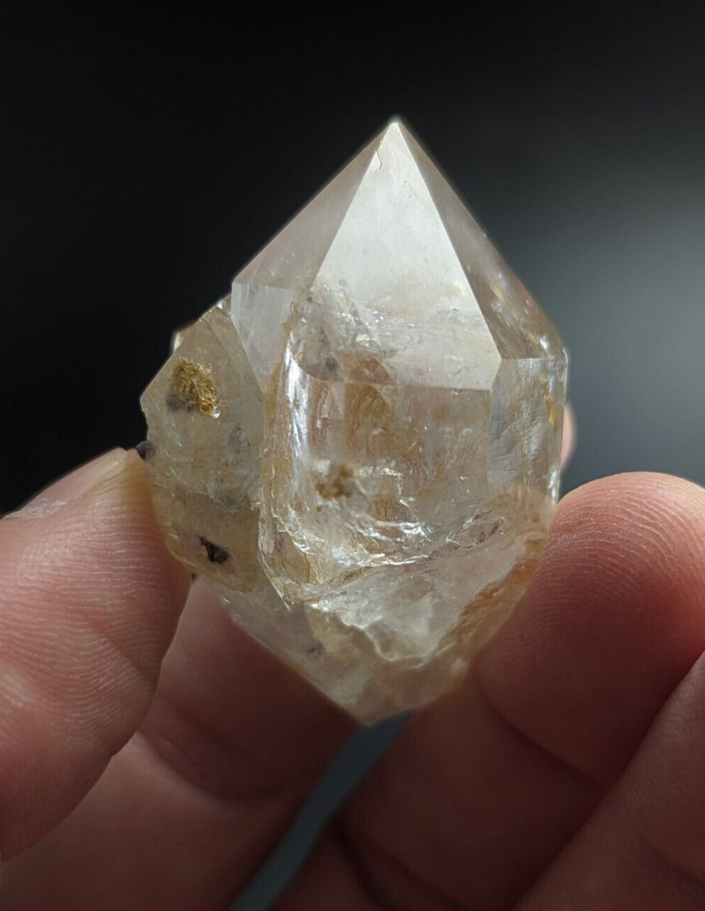 Adularia Phantom Quartz Crystal from Hamilton Hill Arkansas Old Stock - Collectibles:Rocks Fossils & Minerals:Crystals