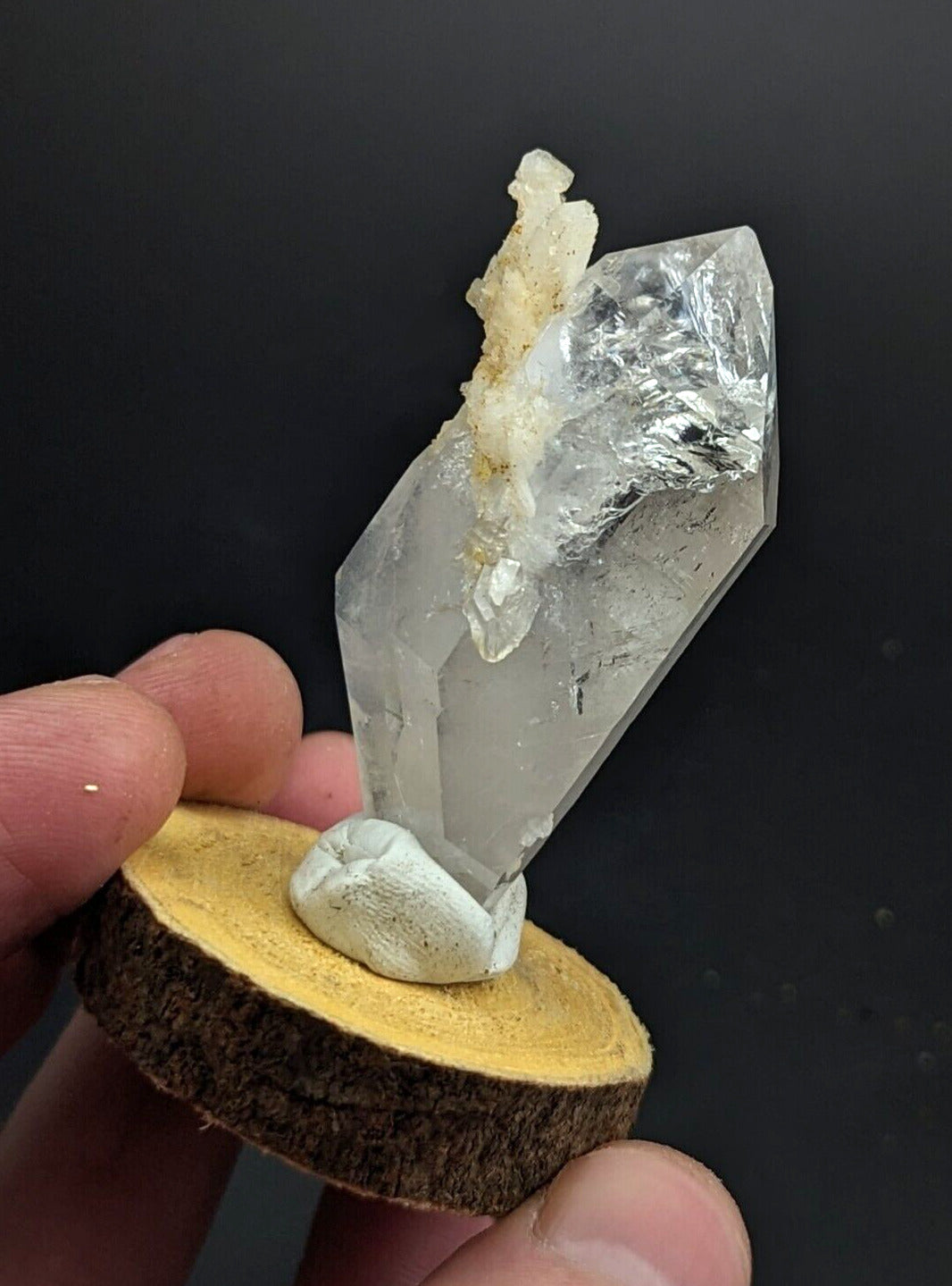 Adularia + Quartz Crystal Cluster from Garland County Arkansas Hamilton Hill - Collectibles:Rocks Fossils &
