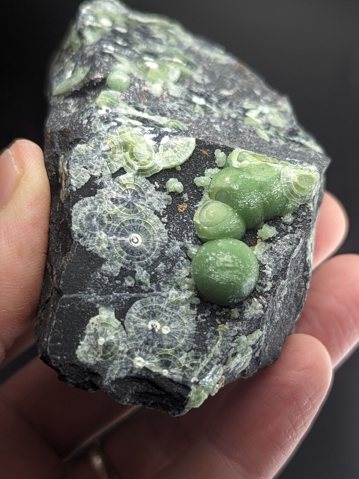 Amazing A + + + Wavellite - Fantastic Old Stock - Mauldin Mountain Arkansas ooak - Collectibles:Rocks Fossils &