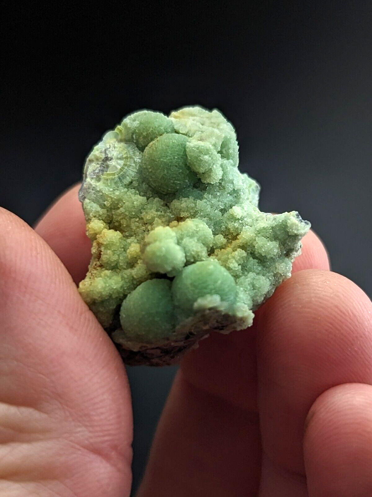 Amazing A + + + Wavellite - Fantastic Old Stock - Mauldin Mountain Arkansas ooak - Collectibles:Rocks Fossils &