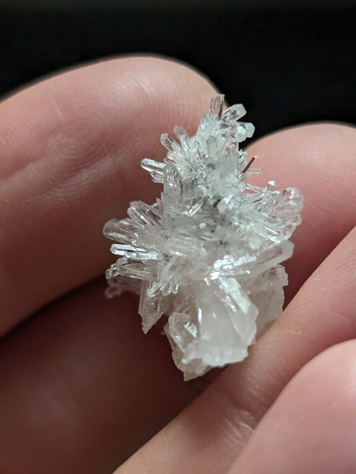 Amazing Jeffrey Quarry Quartz Crystal + Cookeite Ultra Rare Arkansas Old Stock - Collectibles:Rocks Fossils &