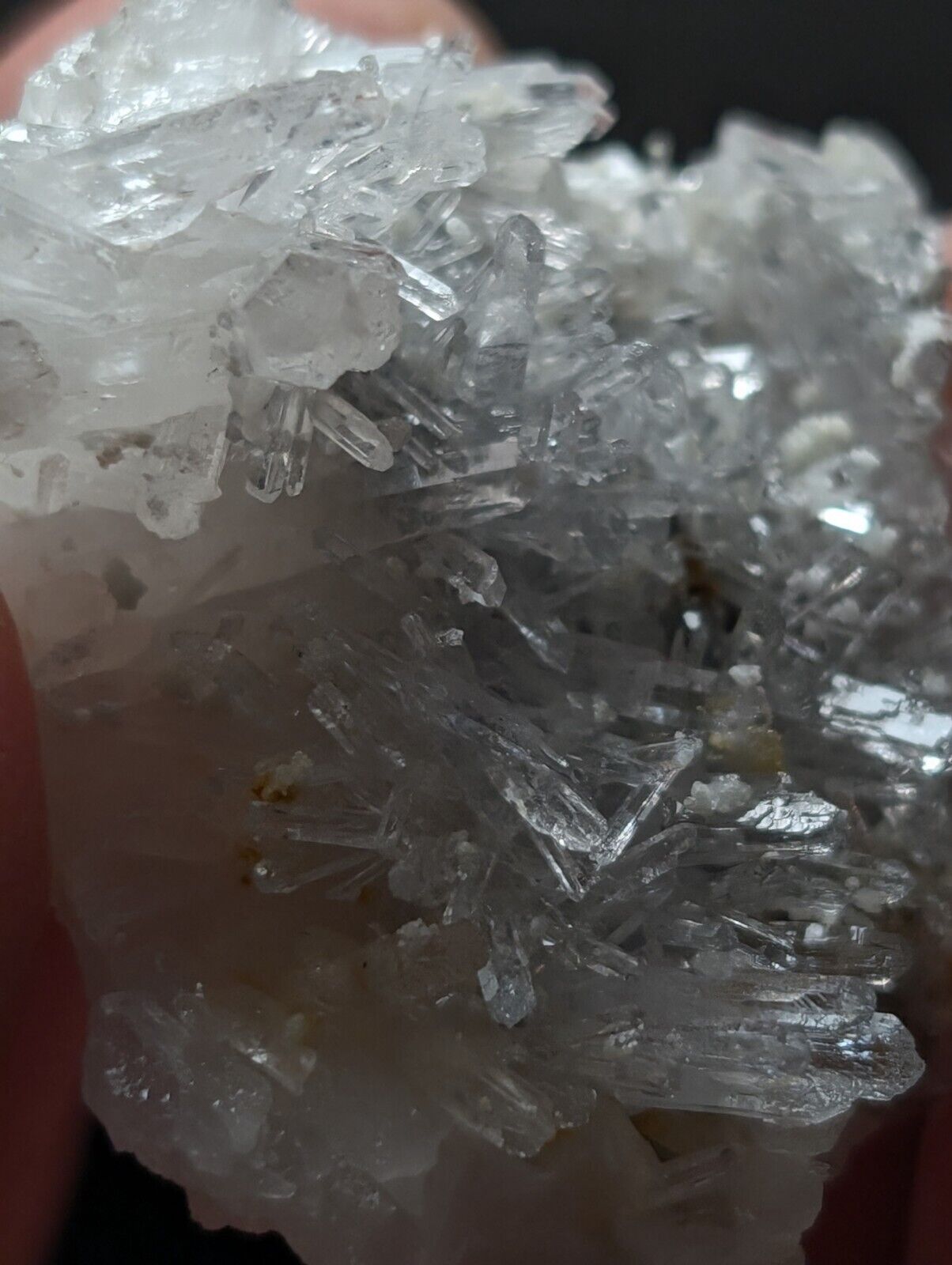 Amazing Jeffrey Quarry Quartz Crystal + Cookeite Ultra Rare Arkansas Old Stock - Collectibles:Rocks Fossils &