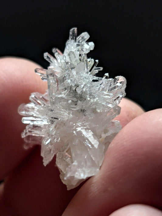 Amazing Jeffrey Quarry Quartz Crystal + Cookeite Ultra Rare Arkansas Old Stock - Collectibles:Rocks Fossils &
