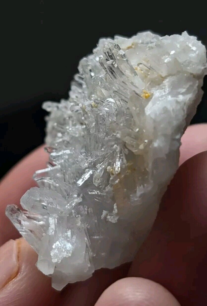 Amazing Jeffrey Quarry Quartz Crystal + Cookeite Ultra Rare Arkansas Old Stock - Collectibles:Rocks Fossils &