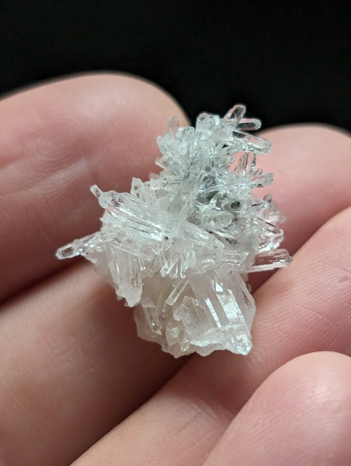 Amazing Jeffrey Quarry Quartz Crystal + Cookeite Ultra Rare Arkansas Old Stock - Collectibles:Rocks Fossils &