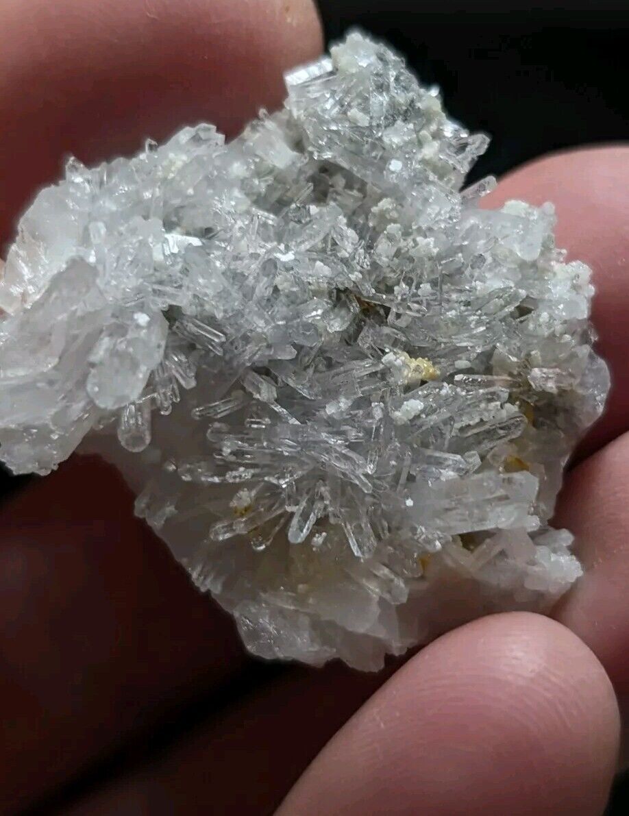 Amazing Jeffrey Quarry Quartz Crystal + Cookeite Ultra Rare Arkansas Old Stock - Collectibles:Rocks Fossils &