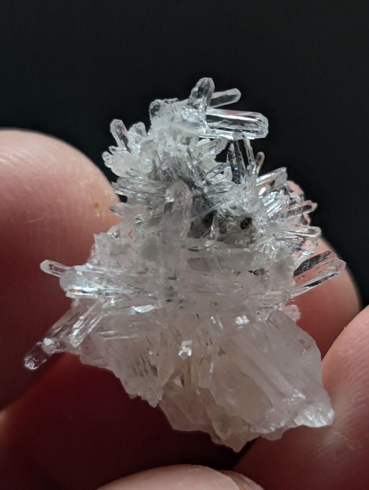 Amazing Jeffrey Quarry Quartz Crystal + Cookeite Ultra Rare Arkansas Old Stock - Collectibles:Rocks Fossils &