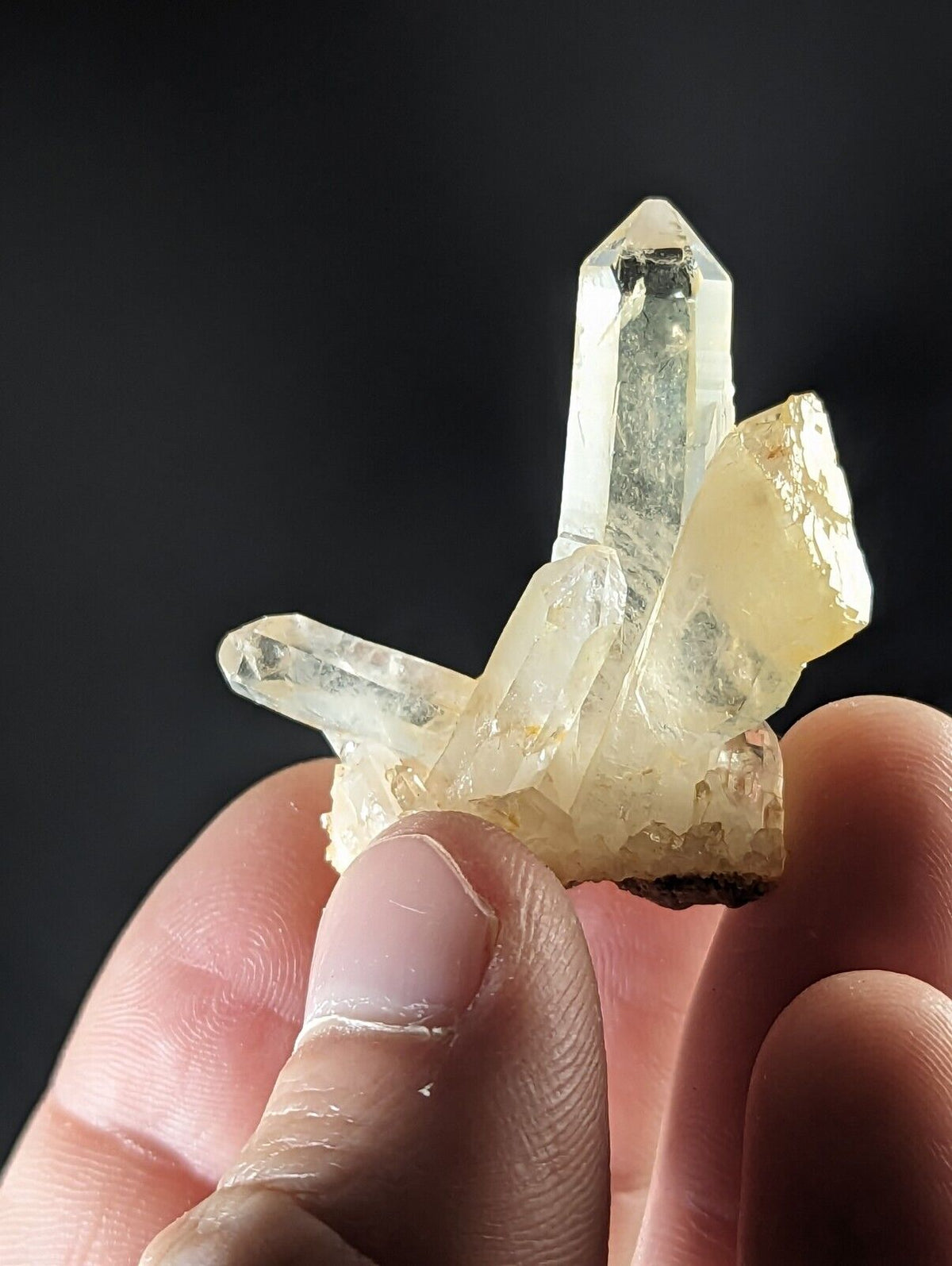 Amazing Quartz Crystal - Garland County Old Blocker Lead Mine Arkansas ooak - Collectibles:Rocks Fossils &