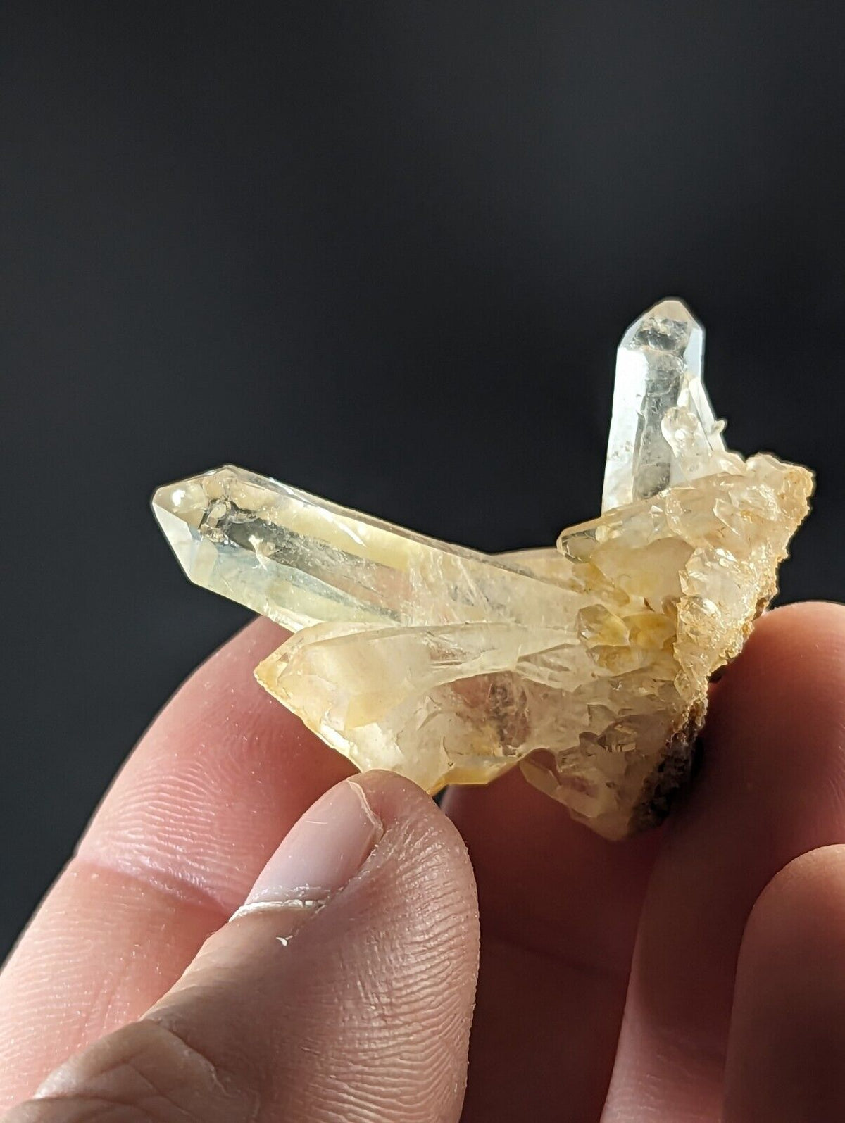 Amazing Quartz Crystal - Garland County Old Blocker Lead Mine Arkansas ooak - Collectibles:Rocks Fossils &