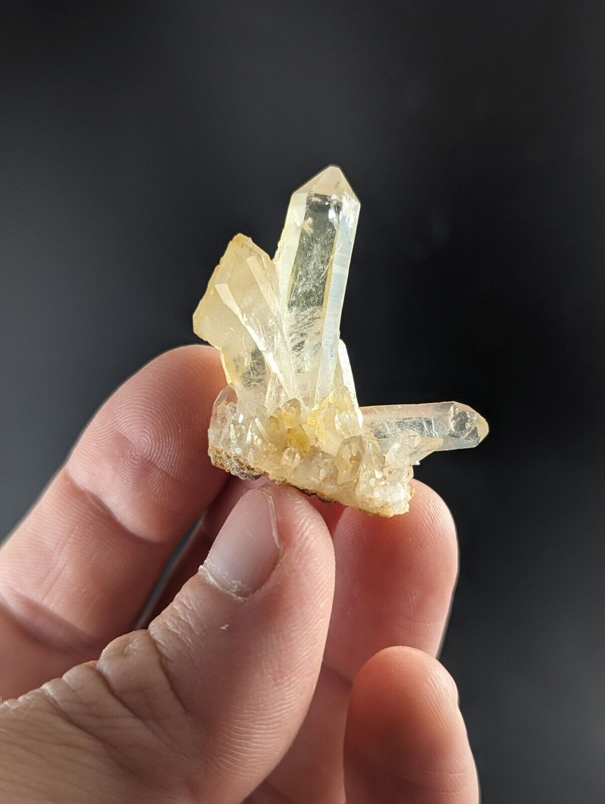 Amazing Quartz Crystal - Garland County Old Blocker Lead Mine Arkansas ooak - Collectibles:Rocks Fossils &