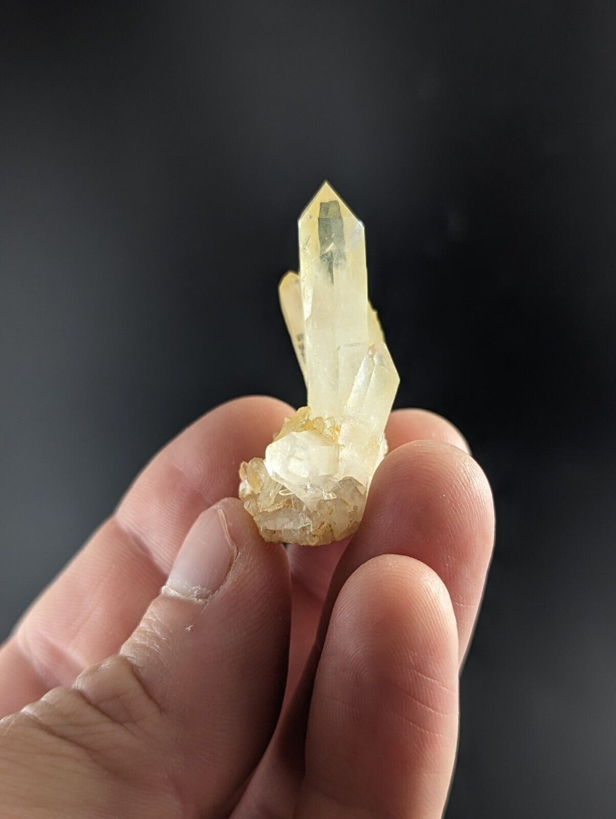 Amazing Quartz Crystal - Garland County Old Blocker Lead Mine Arkansas ooak - Collectibles:Rocks Fossils &