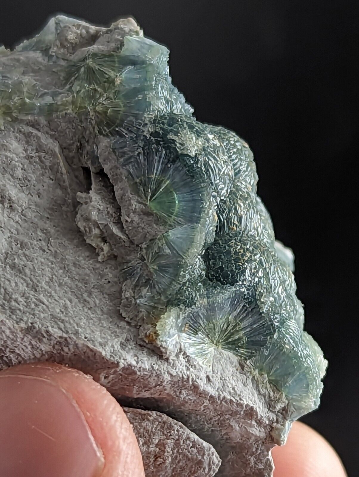 Amazing Wavellite -Old Stock - Delinde / Schmitt mine - Garland County Arkansas - Collectibles:Rocks Fossils &