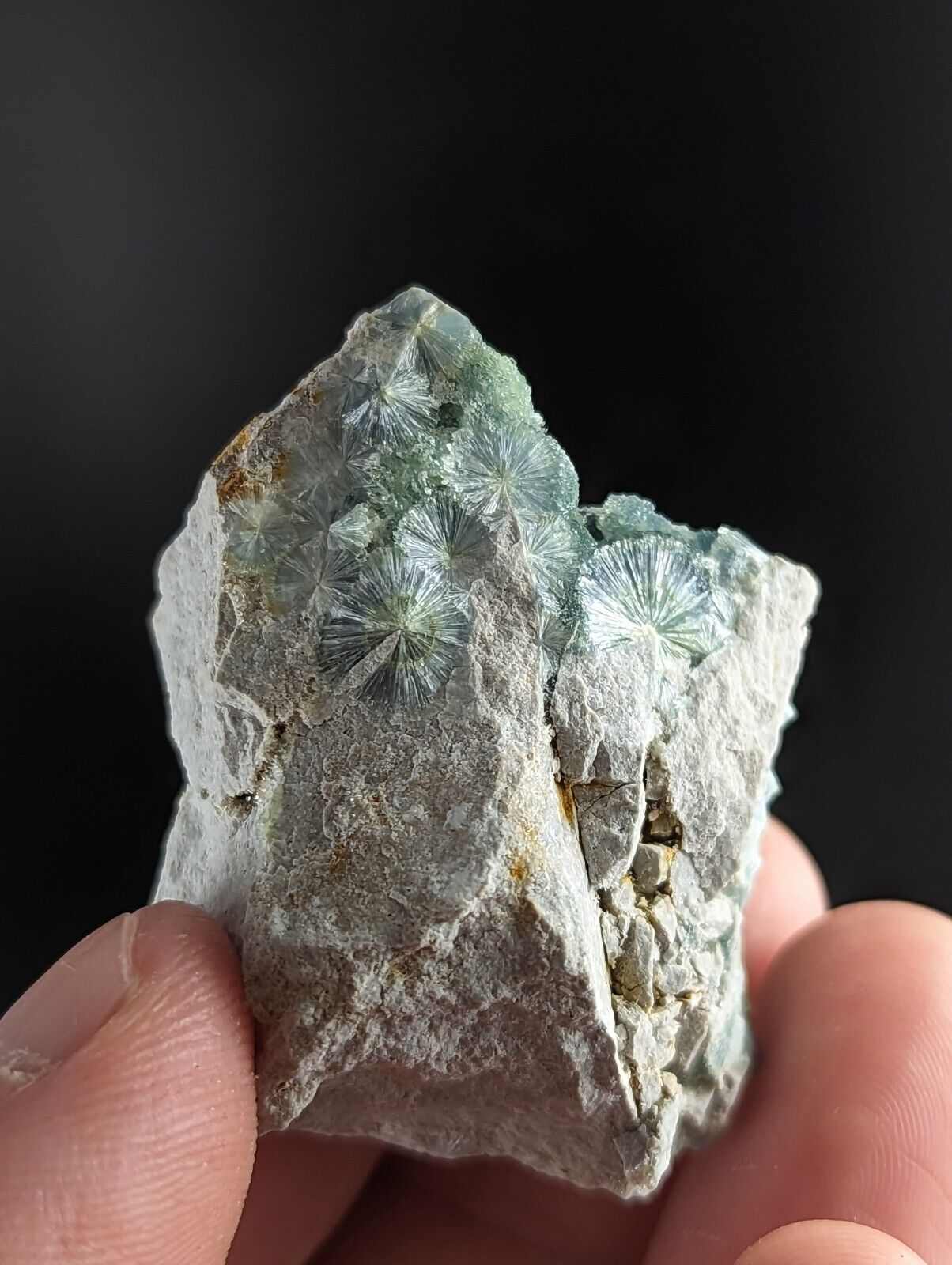 Amazing Wavellite -Old Stock - Delinde / Schmitt mine - Garland County Arkansas - Collectibles:Rocks Fossils &