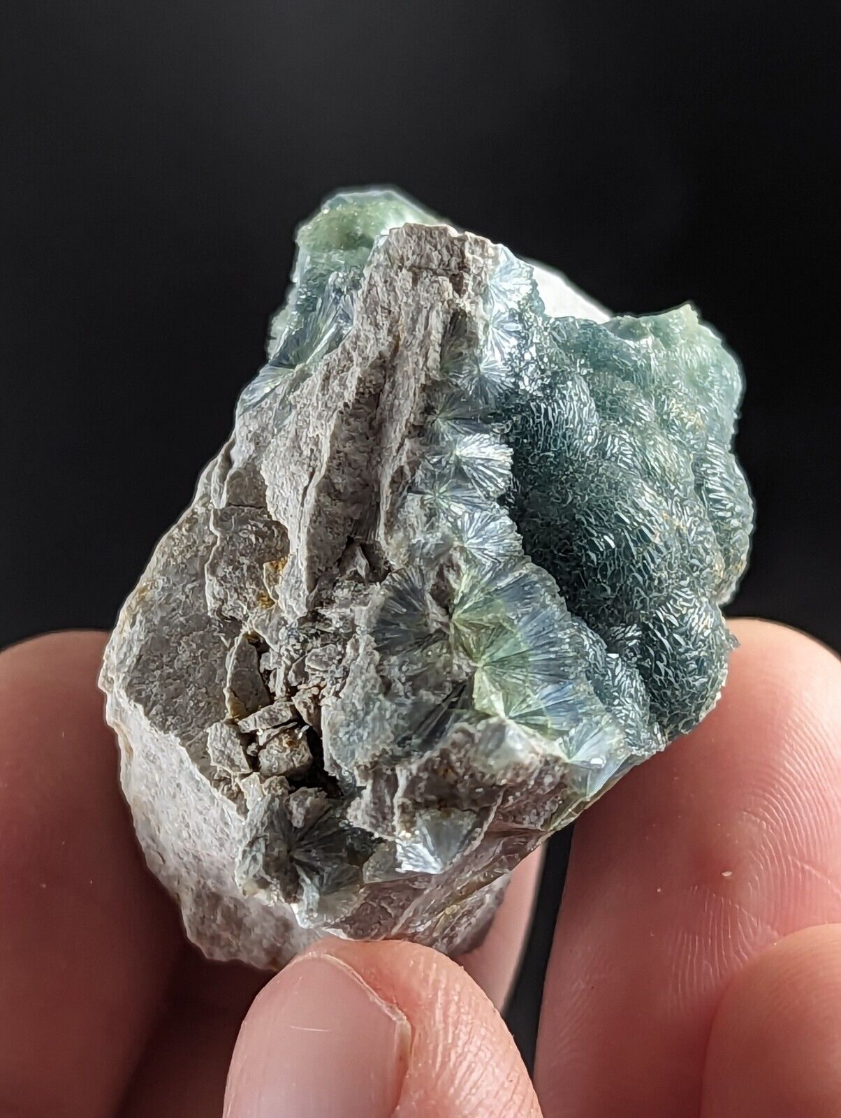 Amazing Wavellite -Old Stock - Delinde / Schmitt mine - Garland County Arkansas - Collectibles:Rocks Fossils &