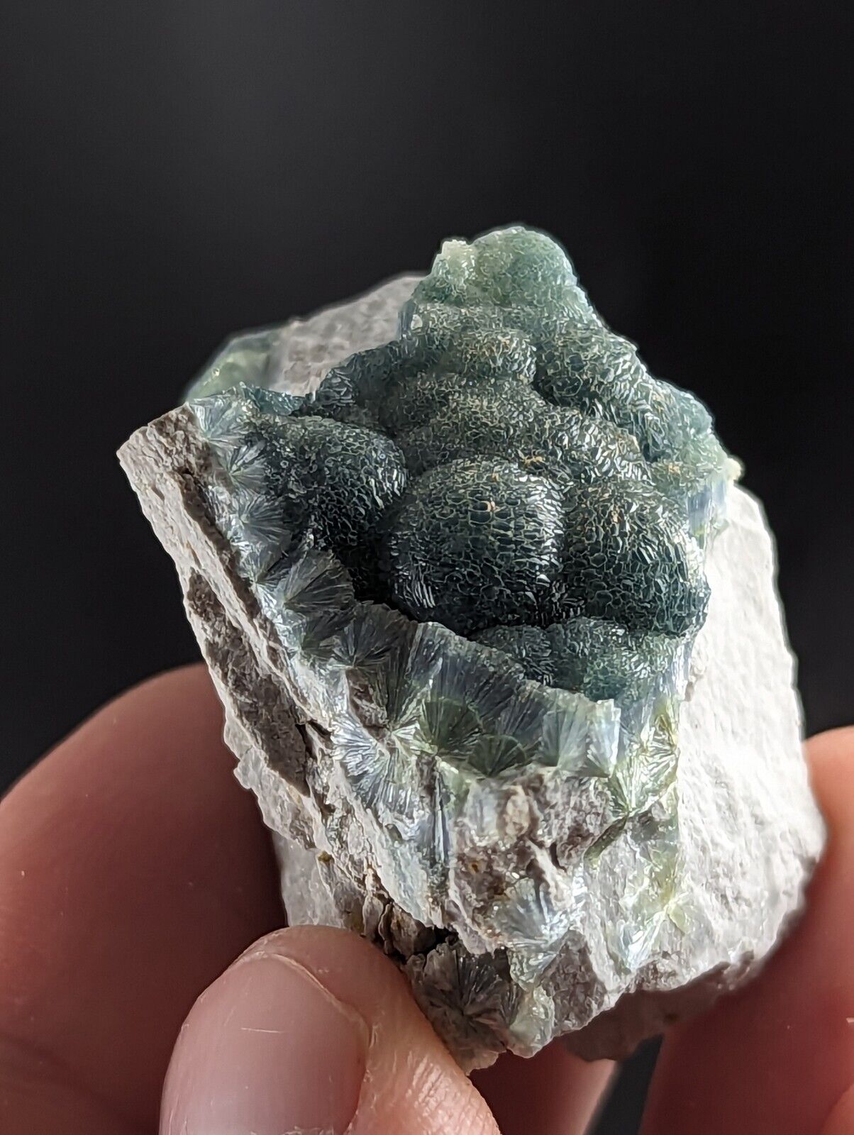 Amazing Wavellite -Old Stock - Delinde / Schmitt mine - Garland County Arkansas - Collectibles:Rocks Fossils &