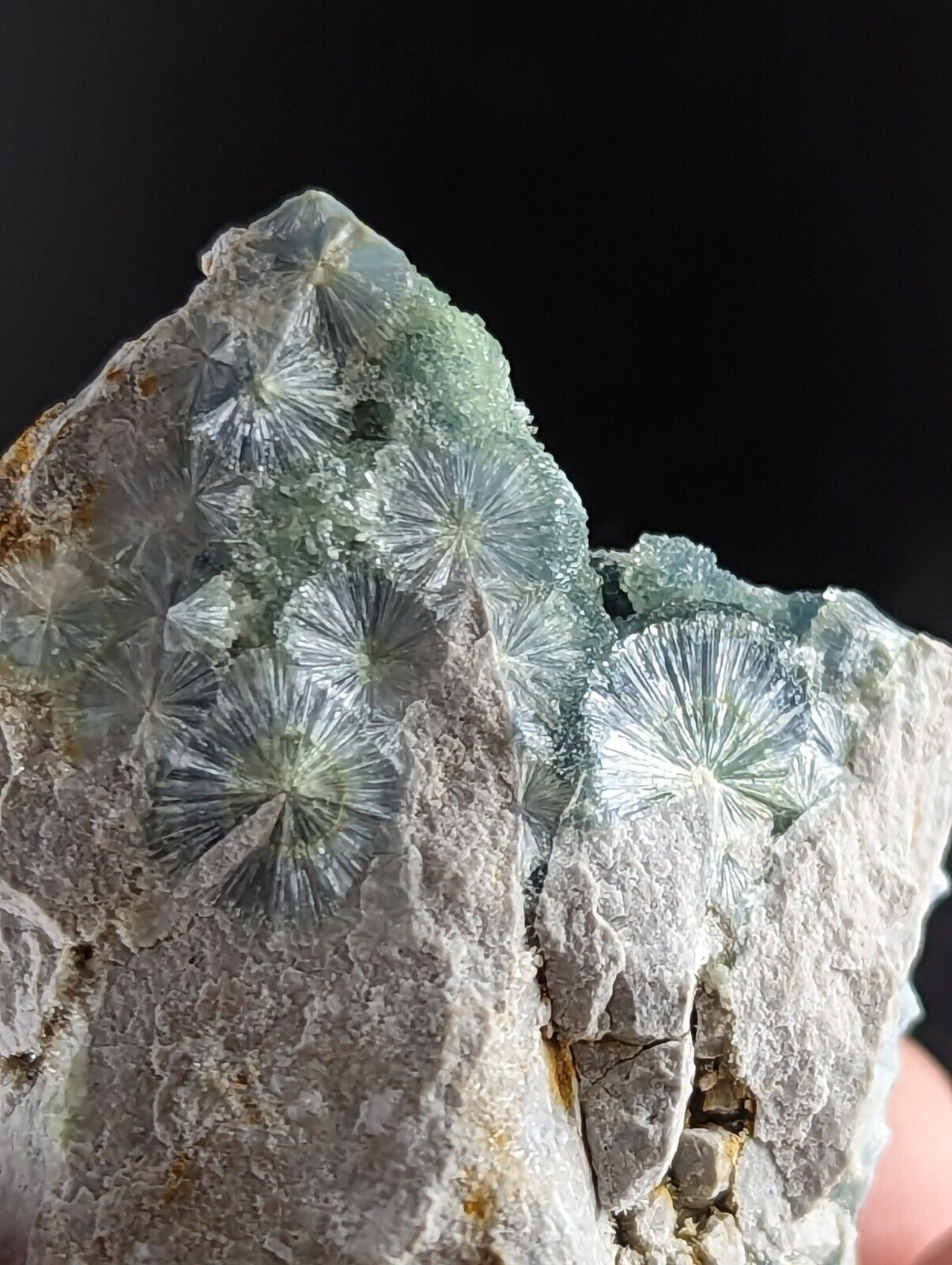 Amazing Wavellite -Old Stock - Delinde / Schmitt mine - Garland County Arkansas - Collectibles:Rocks Fossils &