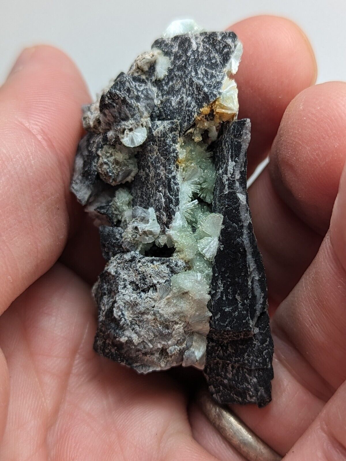 Amazing Wavellite -Old Stock - Mauldin Mountain Arkansas Top Crystallization - Collectibles:Rocks Fossils &