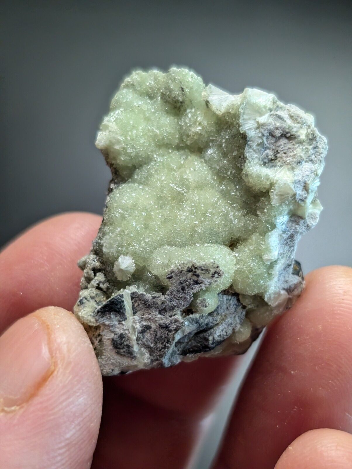 Amazing Wavellite Specimen (Arkansas USA) - OOAK Natural Crystal Cluster - Collectibles:Rocks Fossils &