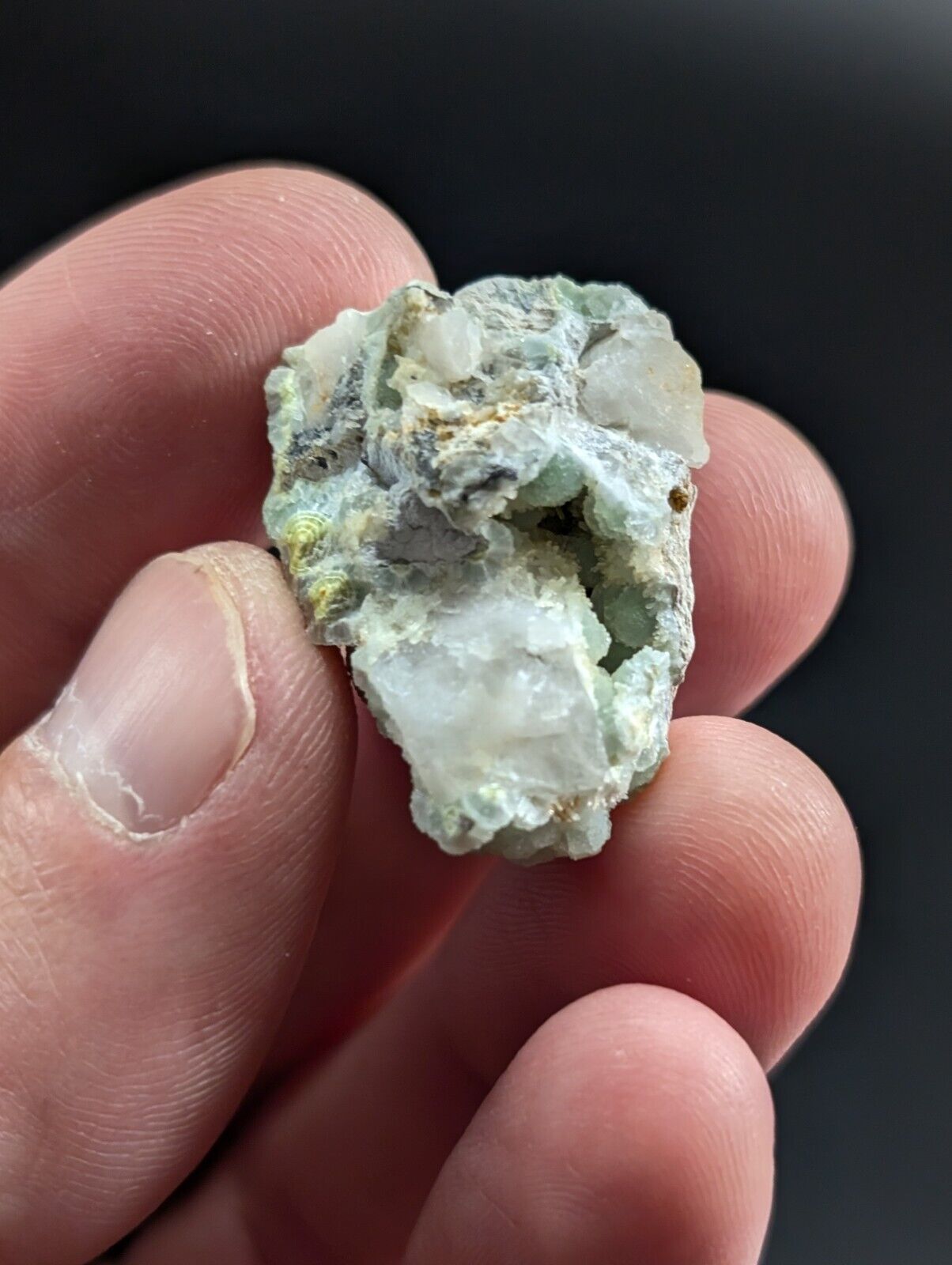 Amazing Wavellite Specimen (Arkansas USA) - OOAK Natural Crystal Cluster - Collectibles:Rocks Fossils &