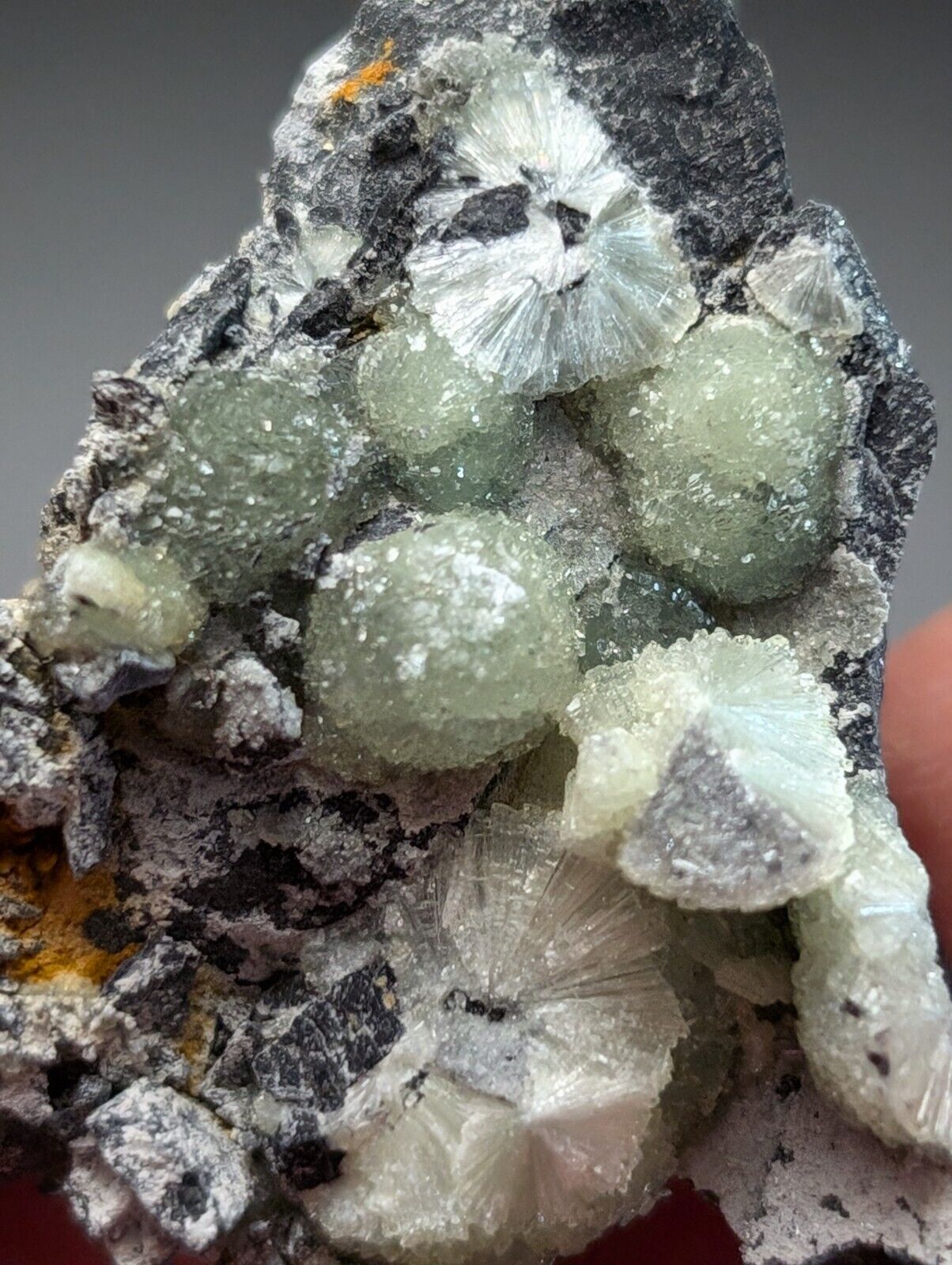 Amazing Wavellite Specimen (Arkansas USA) - OOAK Natural Crystal Cluster - Collectibles:Rocks Fossils &