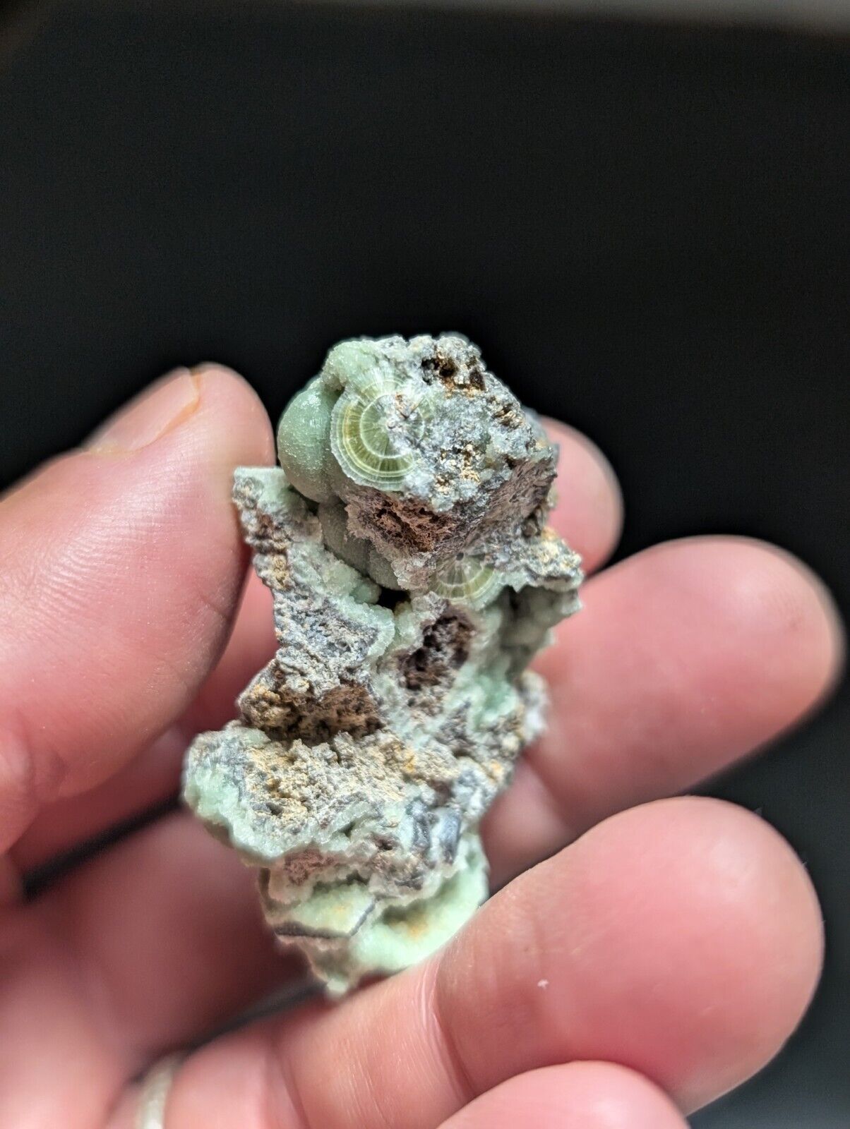Amazing Wavellite Specimen (Arkansas USA) - OOAK Natural Crystal Cluster - Collectibles:Rocks Fossils &