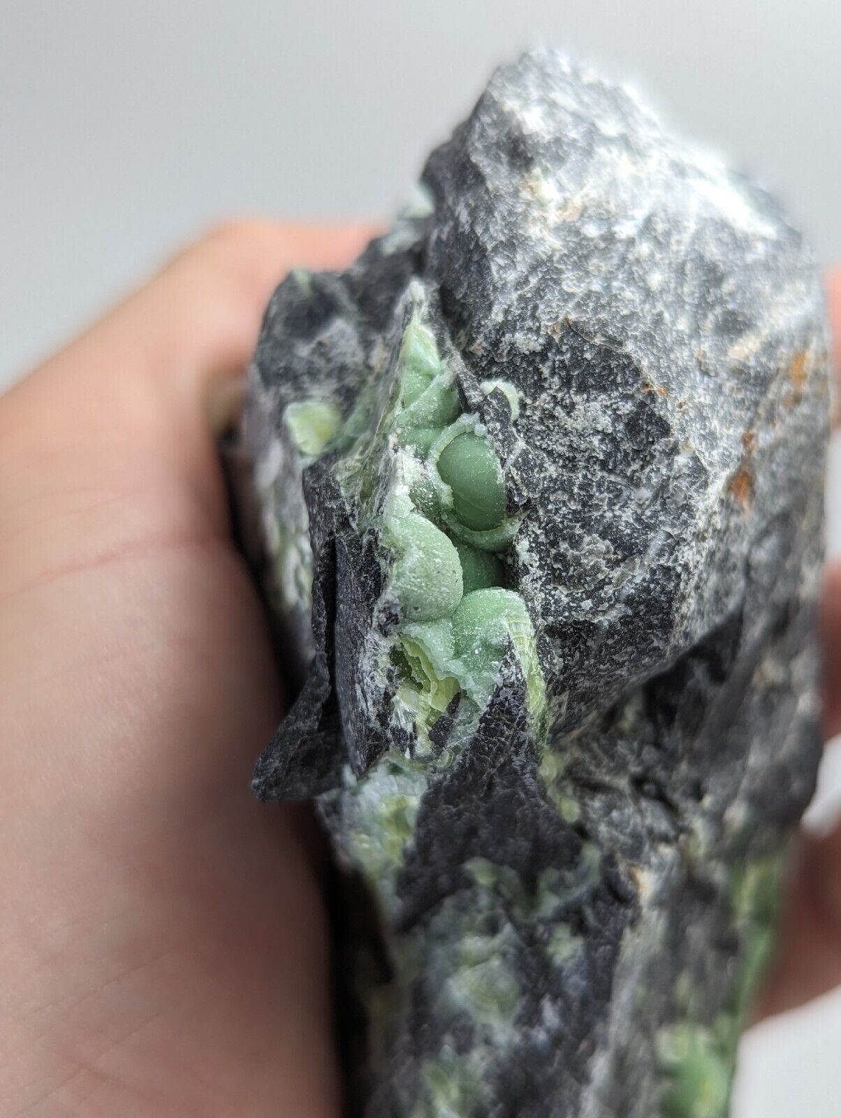 Amazing Wavellite w/ Large Eyes- Old Stock - Mauldin Mountain Arkansas - Collectibles:Rocks Fossils & Minerals:Crystals