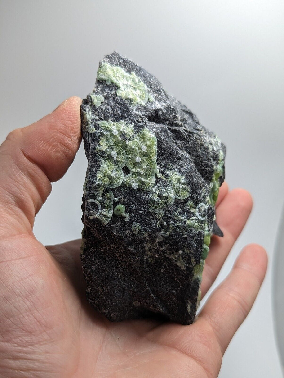 Amazing Wavellite w/ Large Eyes- Old Stock - Mauldin Mountain Arkansas - Collectibles:Rocks Fossils & Minerals:Crystals
