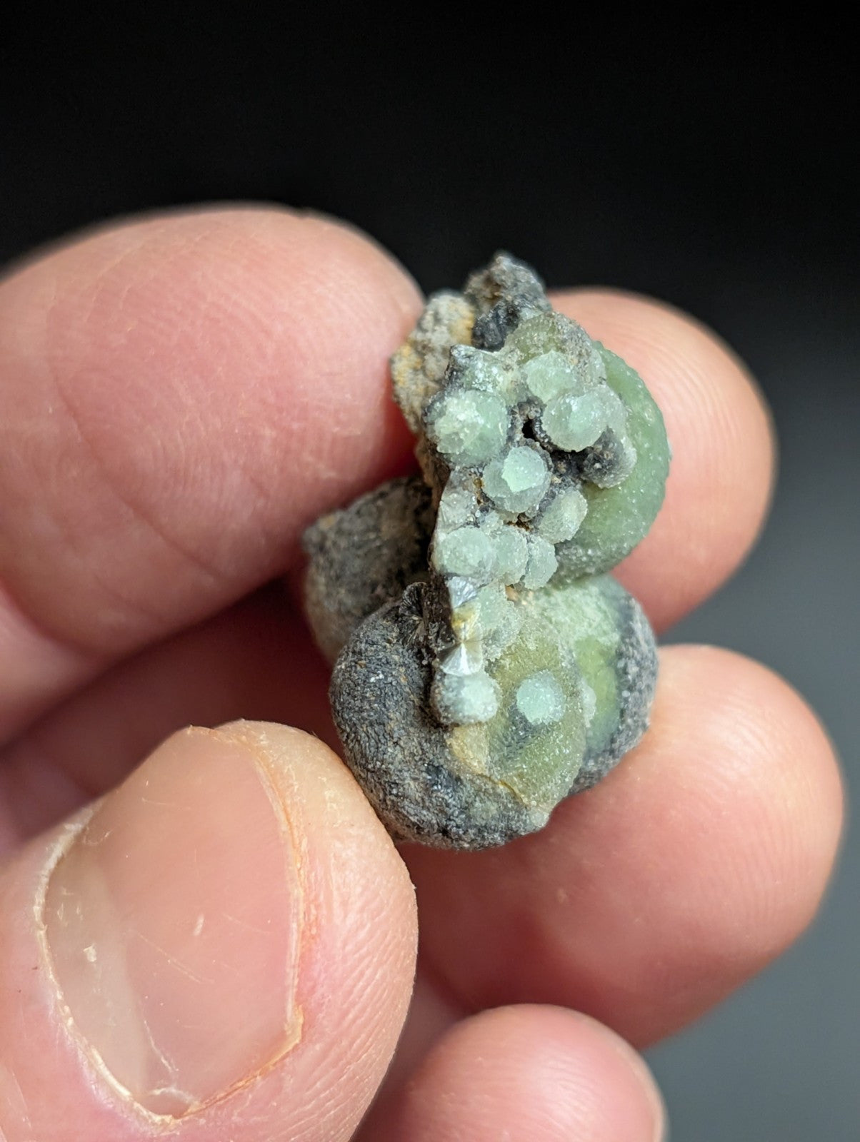 Amazing Wavellite w/ SiO2 Pseudomorphs -Old Stock - Mauldin Mountain Arkansas - Collectibles:Rocks Fossils &