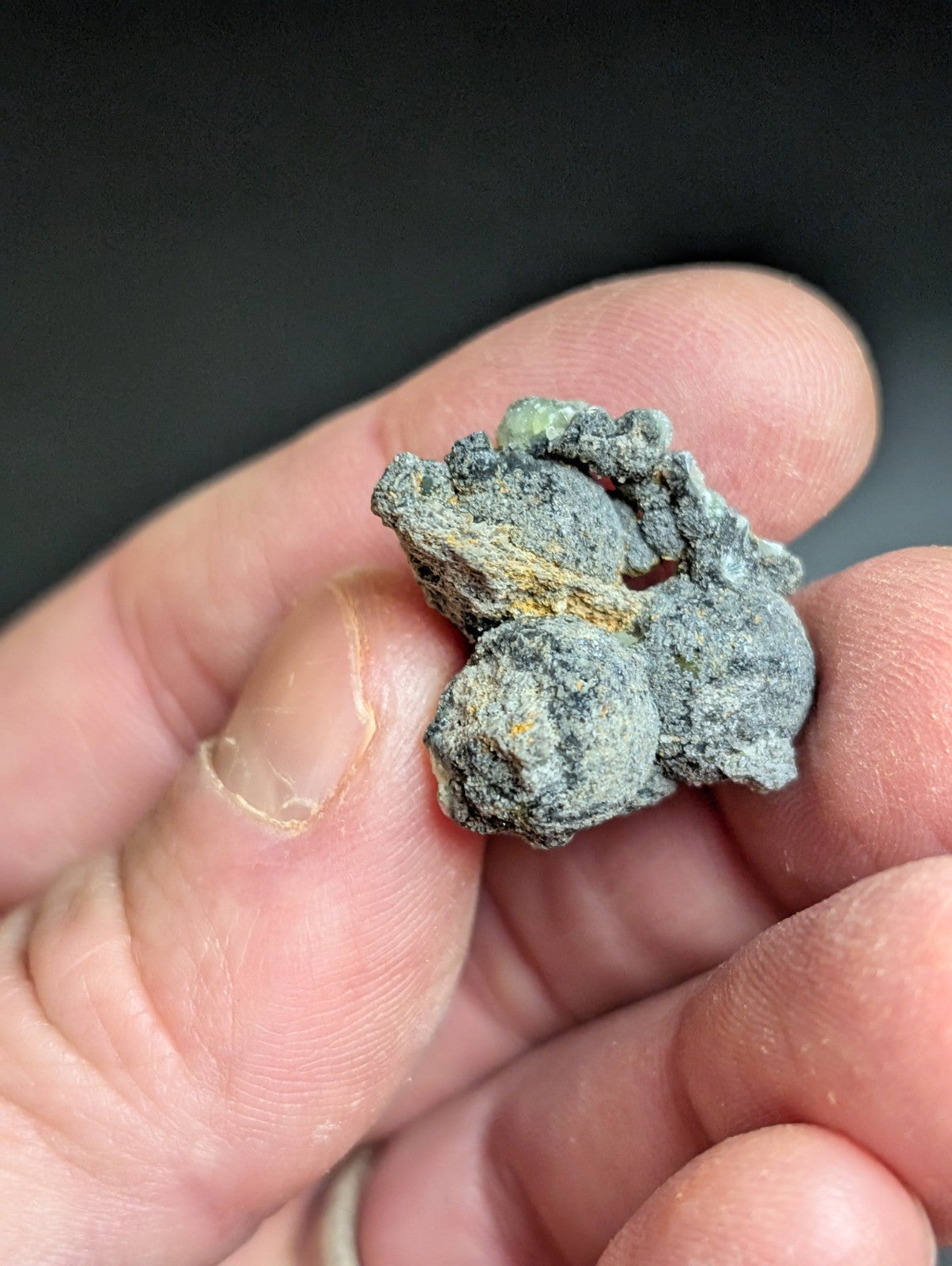 Amazing Wavellite w/ SiO2 Pseudomorphs -Old Stock - Mauldin Mountain Arkansas - Collectibles:Rocks Fossils &