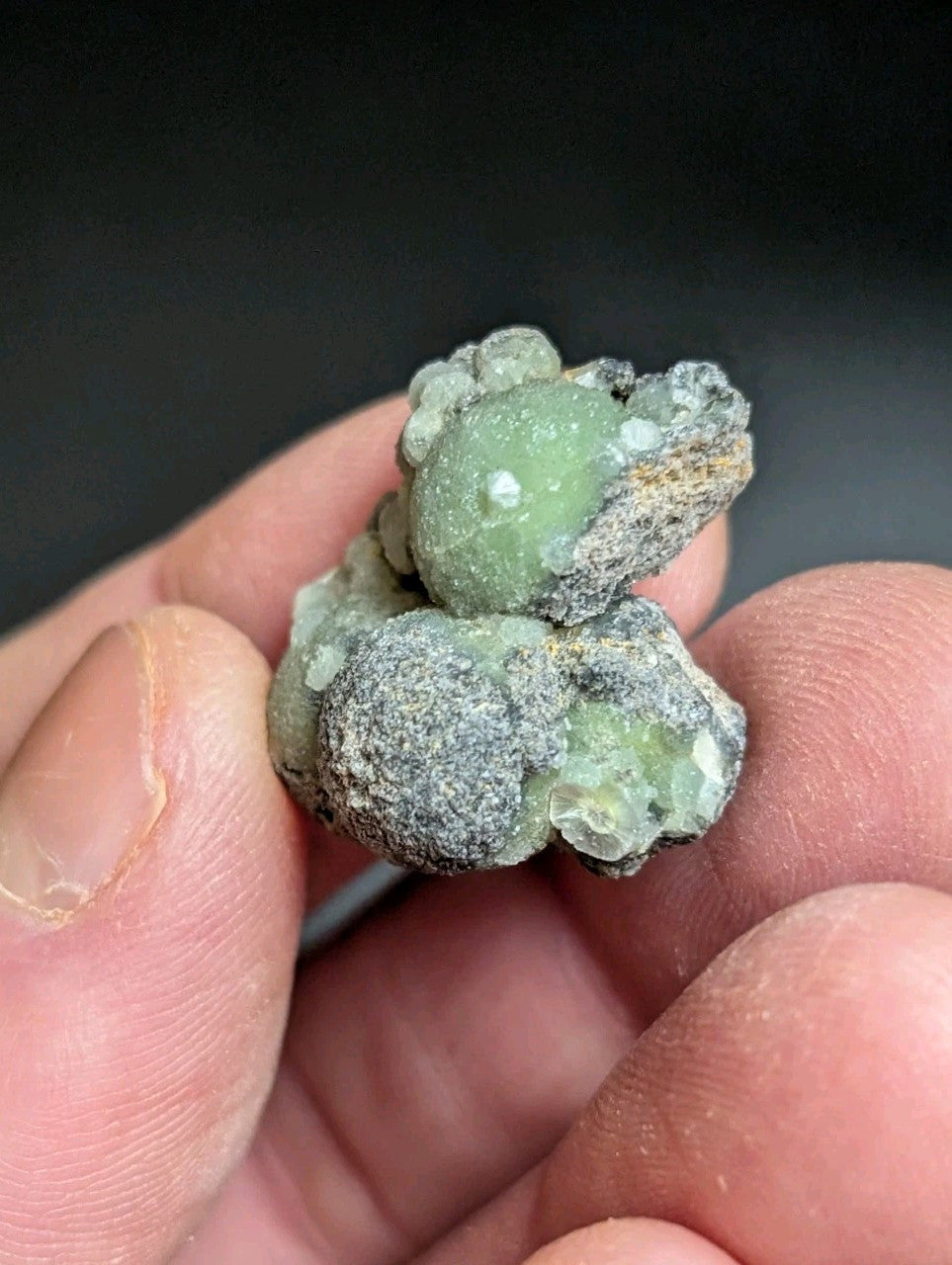 Amazing Wavellite w/ SiO2 Pseudomorphs -Old Stock - Mauldin Mountain Arkansas - Collectibles:Rocks Fossils &